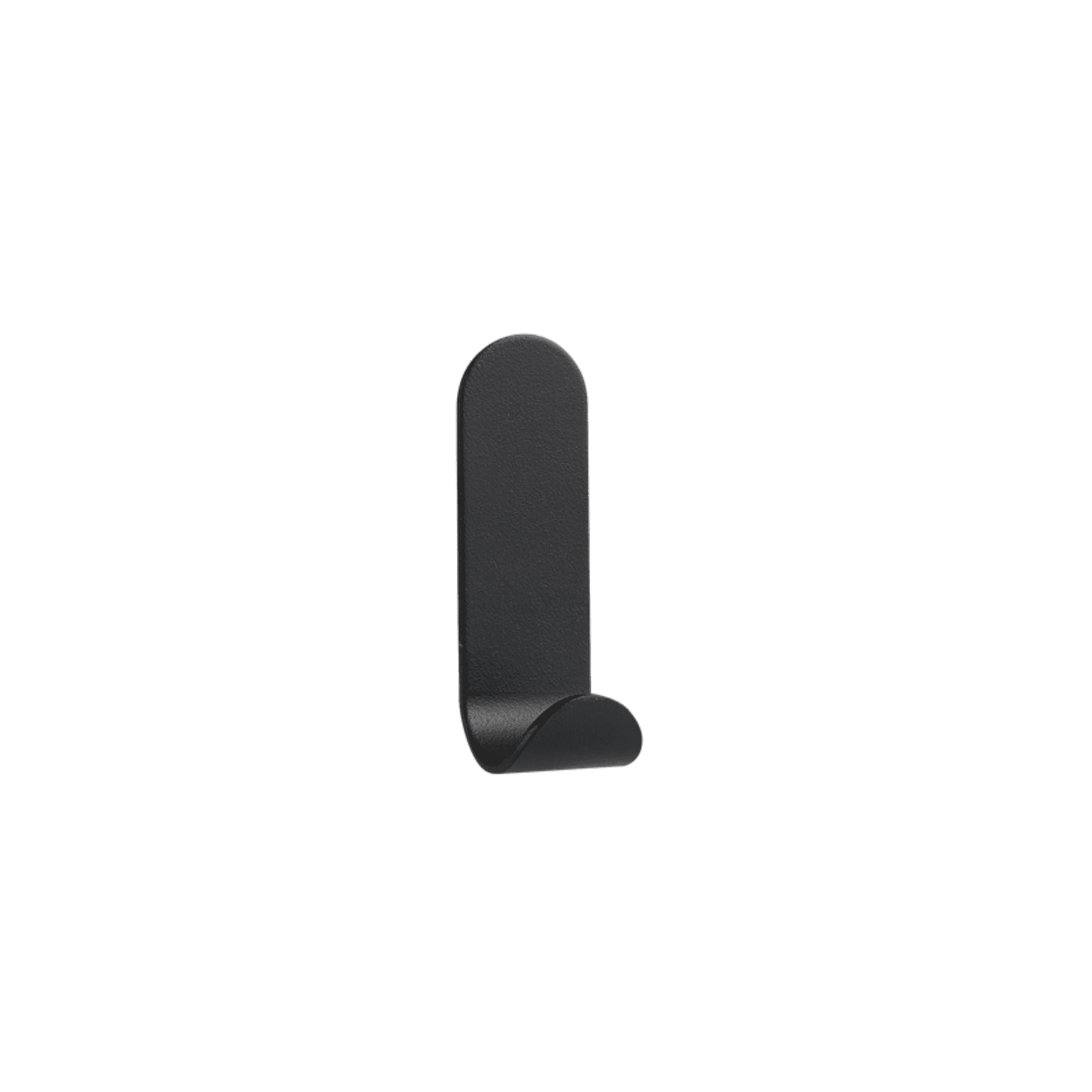 ZONE DENMARK A Hook - Heavy Duty Black Wall Hook for Hanging Coats, Hats & Bags - Perfect for Entryway, Garage & Closet Organization