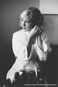 Elegant White Satin Bridal Robe with Rhinestones - Perfect for Wedding Morning, Bridal Shower & Photo Shoots