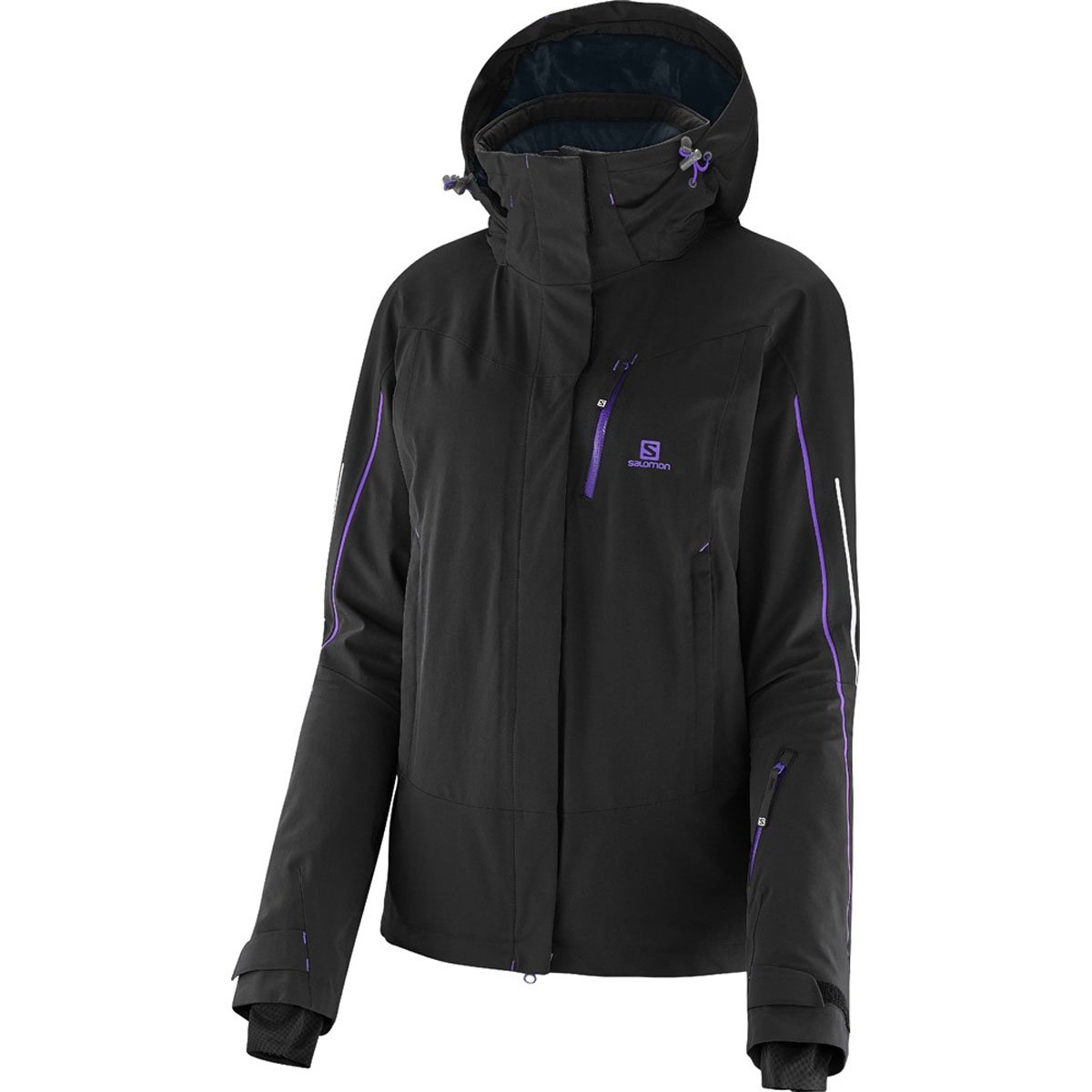 Salomon Women's Iceglory Jacket - Waterproof Winter Jacket for Skiing, Snowboarding & Outdoor Activities | Lightweight Insulated Windproof Coat for Cold Weather Adventures