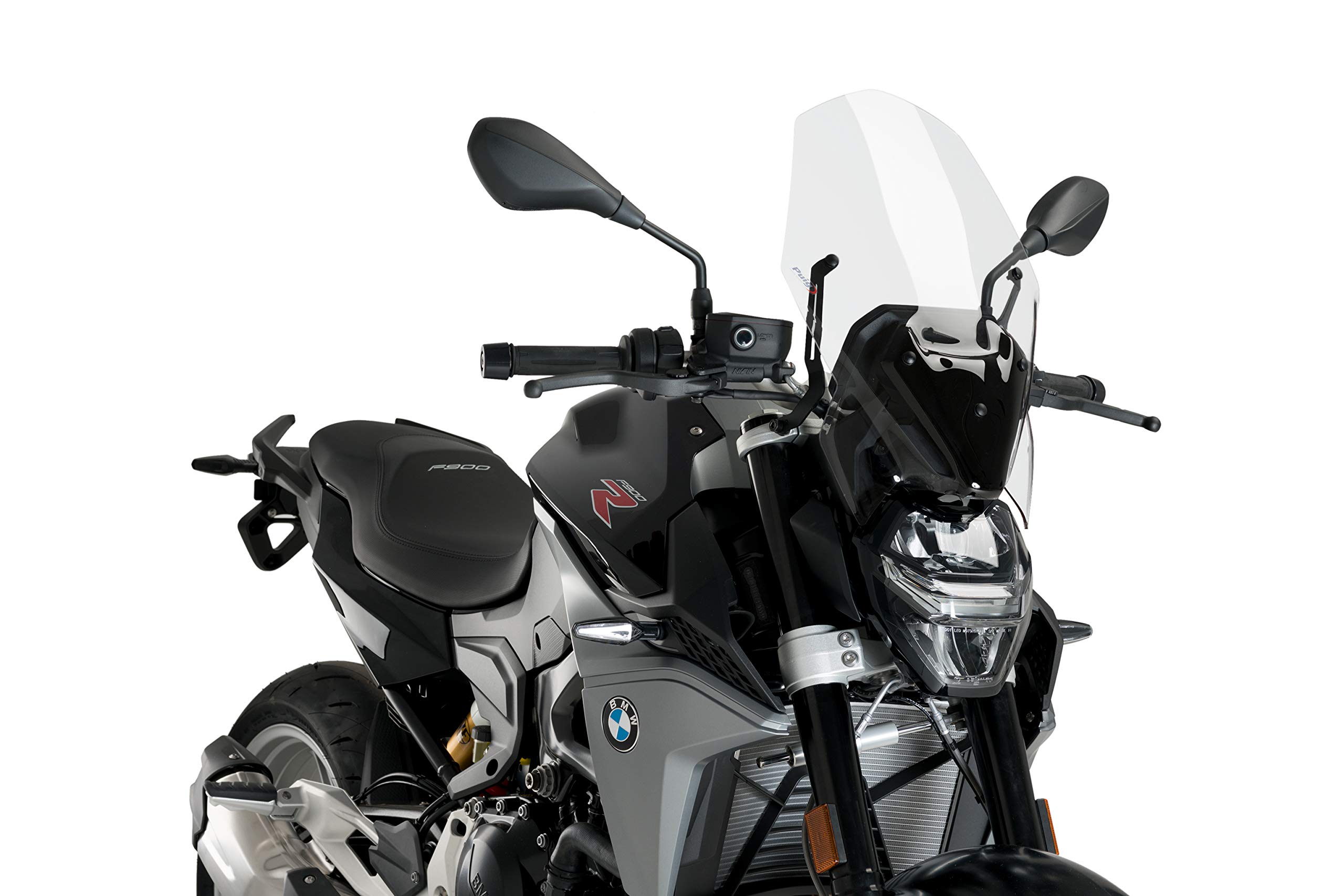 Puig Windshield NG Touring for BMW F900R (2020-2021) - Clear Replacement Windshield with OEM FLYSCREEN Compatibility - Perfect for Long-Distance Riding & Highway Commuting