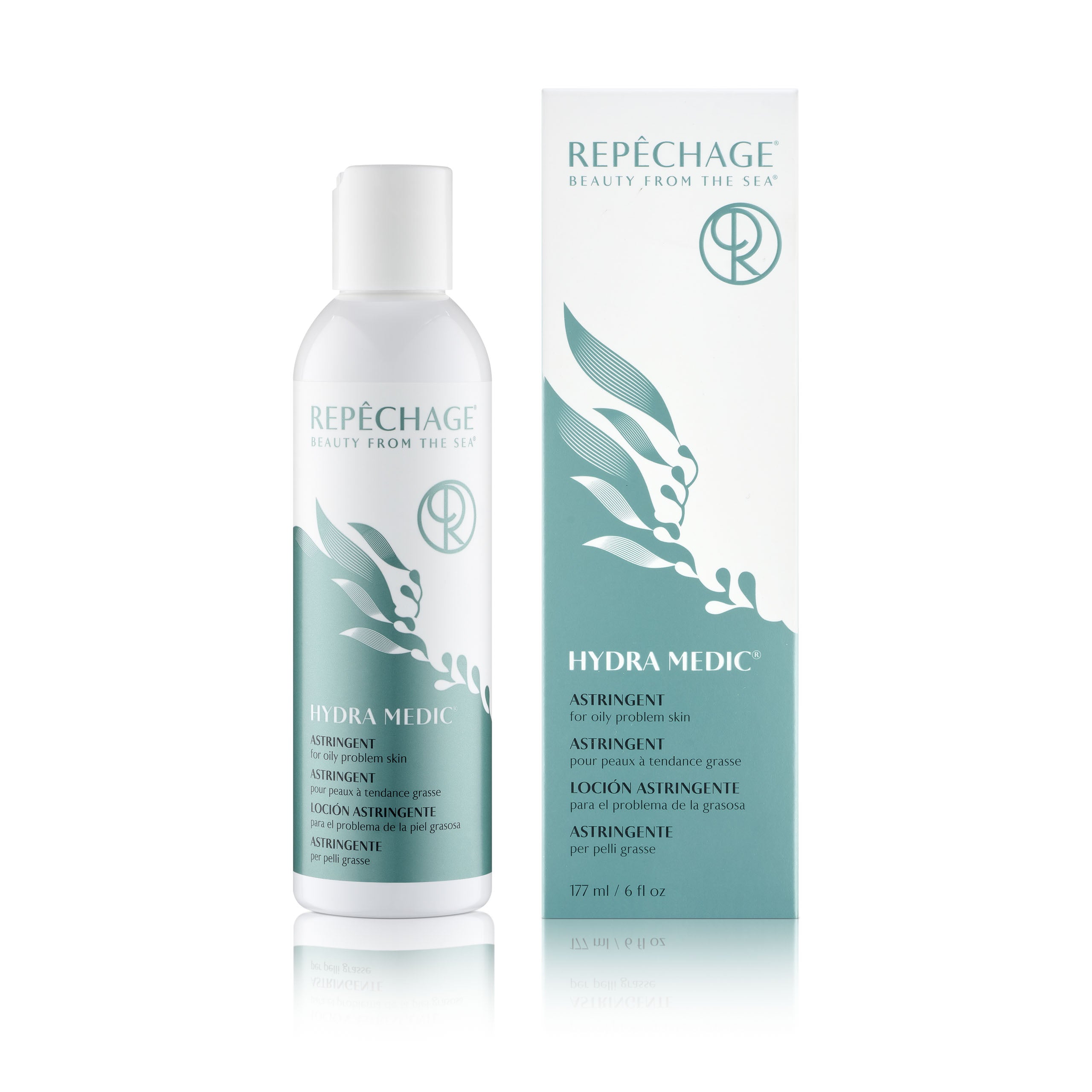 Hydra Medic® Astringent for Oily and Acne-Prone Skin - Deep Cleansing Toner for Face, Pore Minimizer & Oil Control - Perfect for Daily Skincare Routine & Post-Workout Refresh