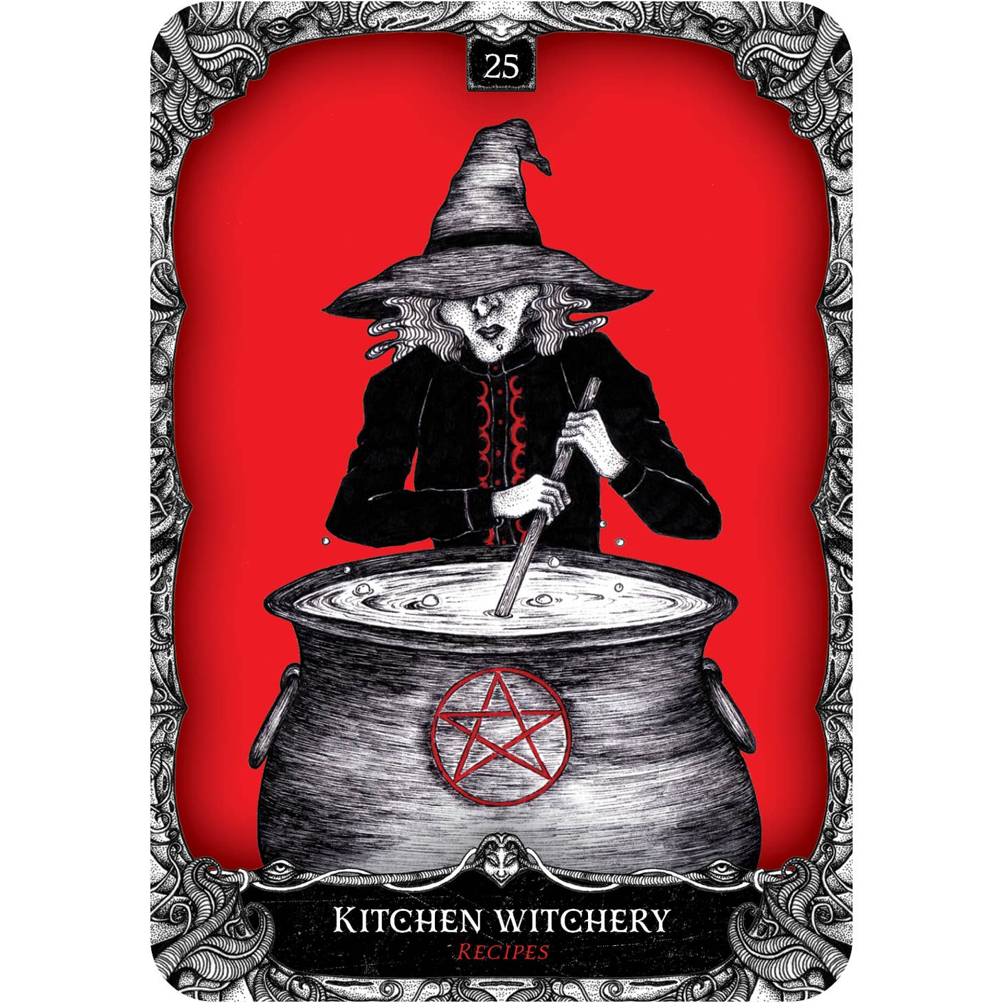 Oracle of the Witch: 44 Full Color Tarot Cards & 144-Page Guidebook for Divination, Spiritual Growth, and Witchcraft Practices
