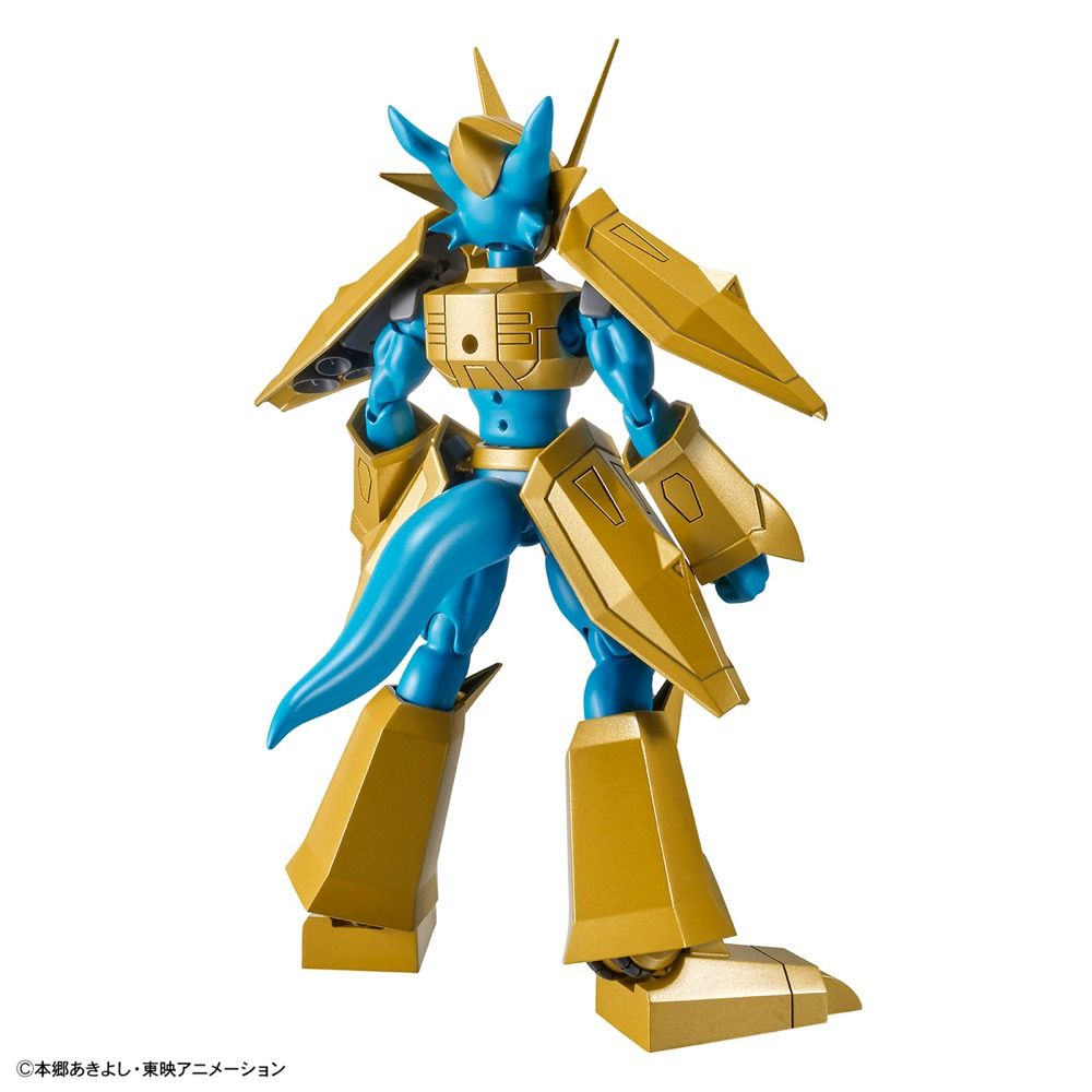 Figure Rise Standard Digimon Adventure 02 Magnamon Action Figure Model Kit - Perfect for Collectors, Anime Fans & DIY Enthusiasts - Display, Gift or Battle Scenes
