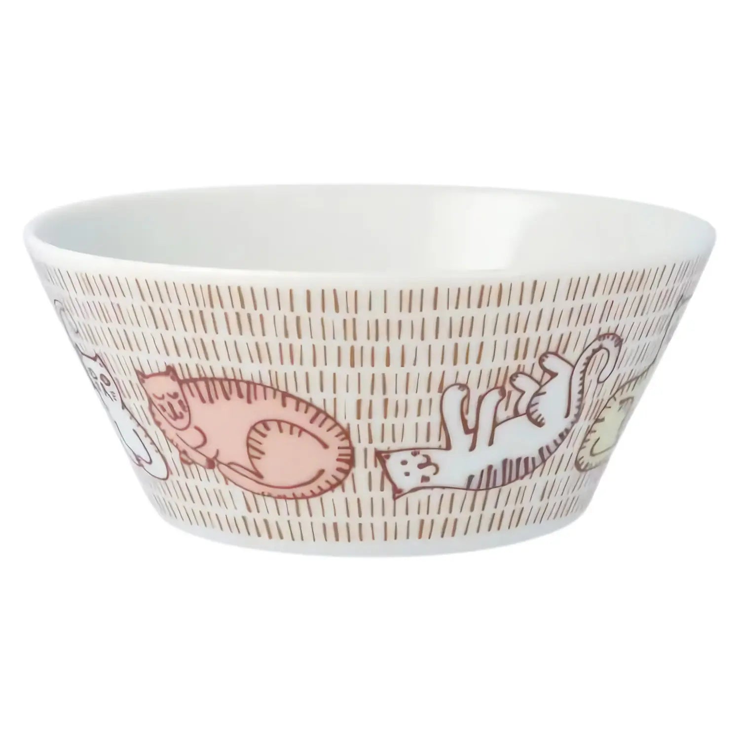 Premium Harekutani Porcelain Cat Bowl - Elegant Japanese Ceramic Pet Dish for Cats - Perfect for Wet/Dry Food & Water - Ideal for Home, Kitchen, or Gift Giving