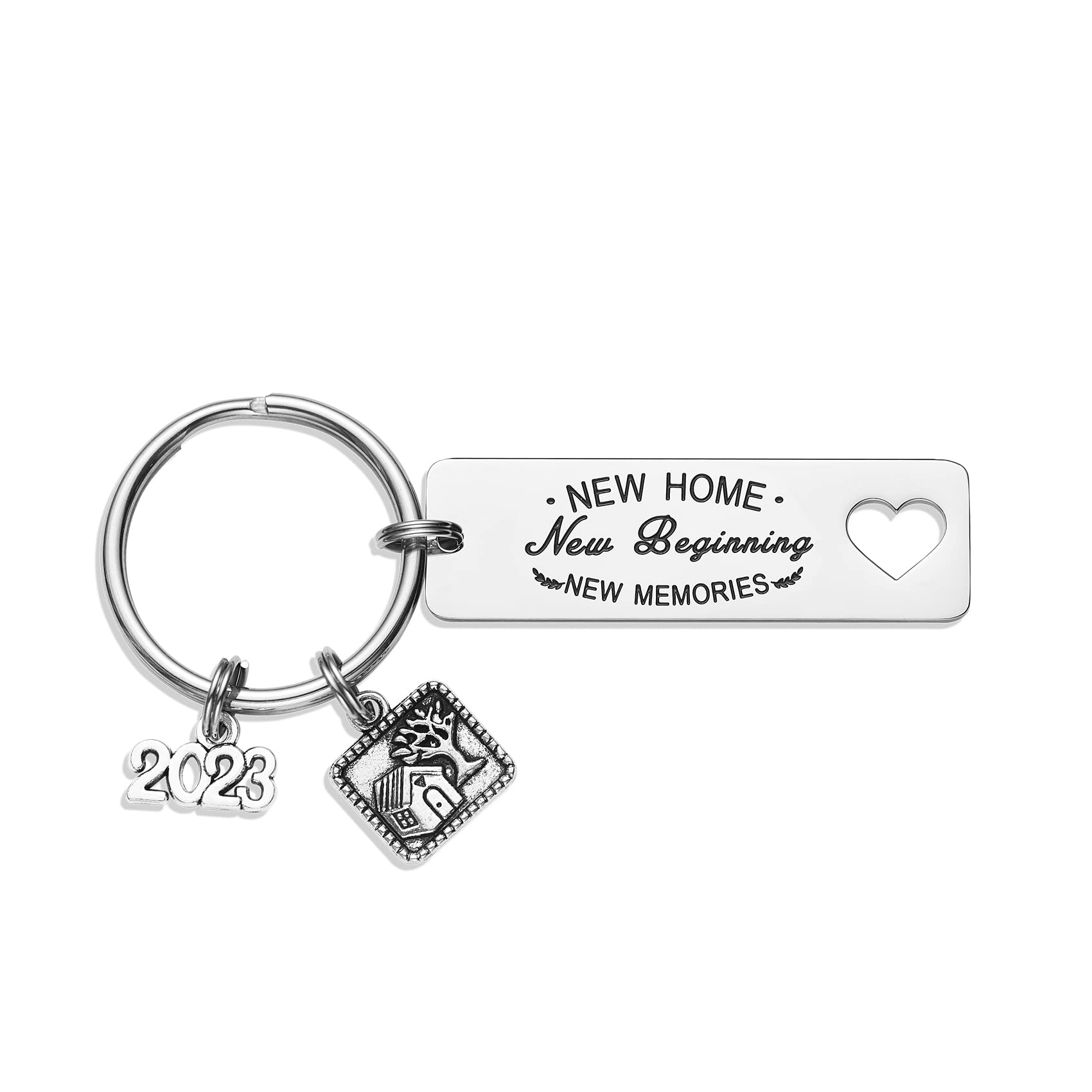 2023 Best Housewarming Gifts for New Homeowners - Elegant House Keychains & New Home Keychain Set - Perfect for Housewarming Parties, First Home Celebrations & Welcome Gifts