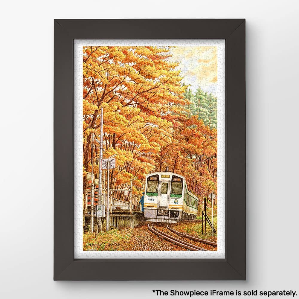 600 Piece Autumn Romance Jigsaw Puzzle for Adults by Tadashi Matsumoto | Premium Plastic Puzzle with Zero Dust & Easy Storage | Perfect for Home Decor, Relaxation & Family Game Night [H2400]