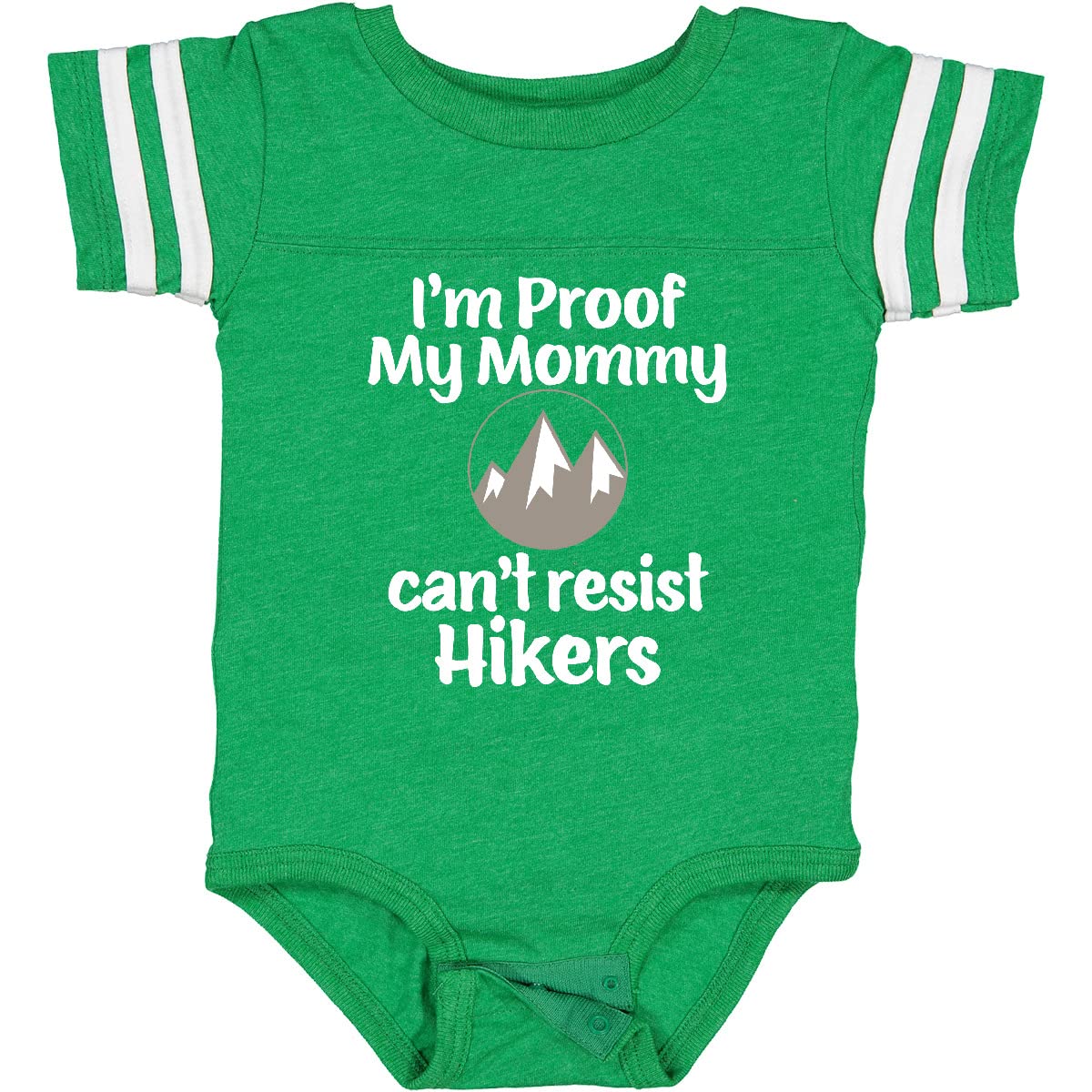 Inktastic Funny Hiker Dad Baby Bodysuit - Cute Hiking-Themed Onesie for Newborns & Infants - Perfect Gift for Outdoor-Loving Parents & Baby Adventures