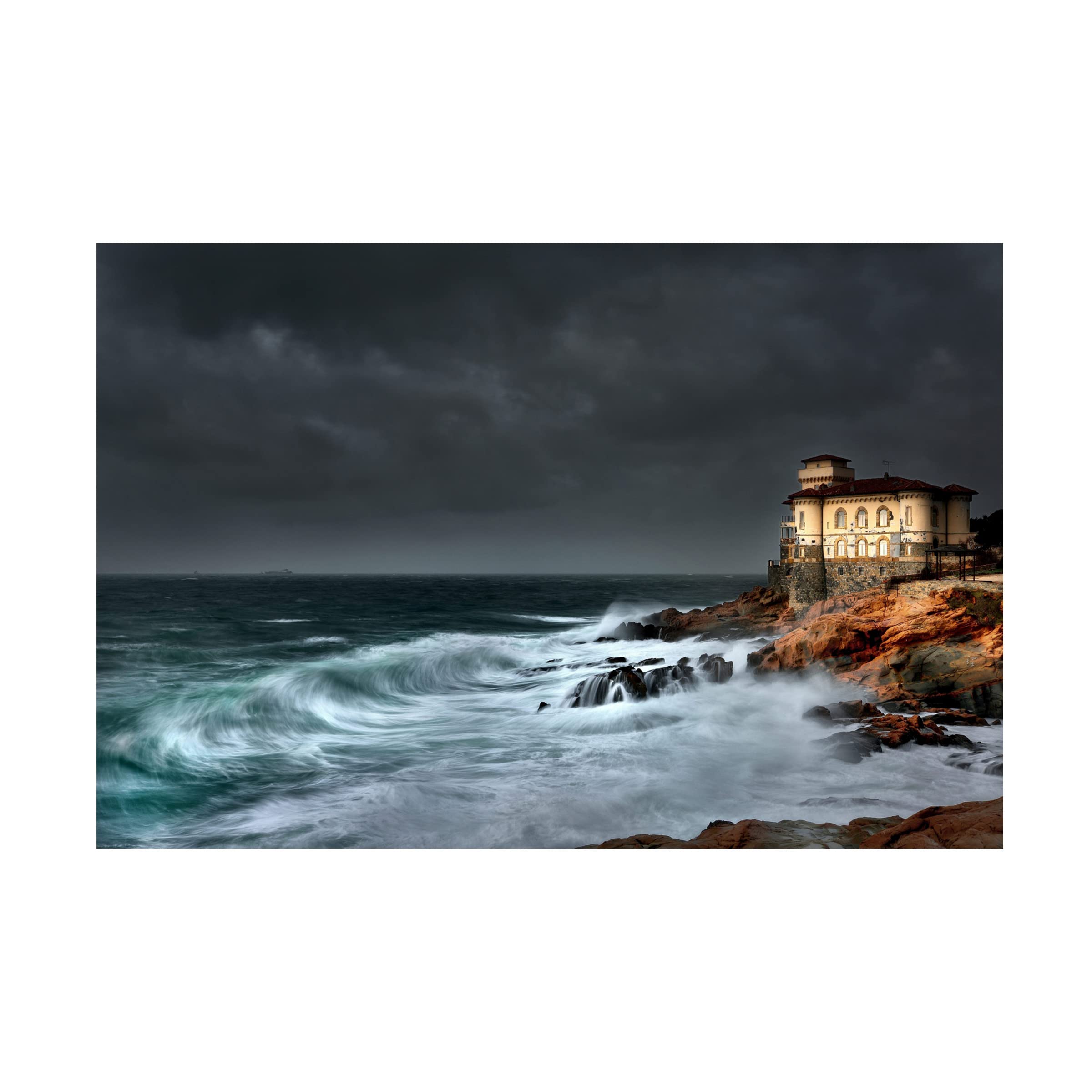 Claudio Moretti 'The Seventh Wave' Canvas Art Print - Premium Trademark Fine Art for Home & Office Decor | Living Room, Bedroom, or Office Wall Art