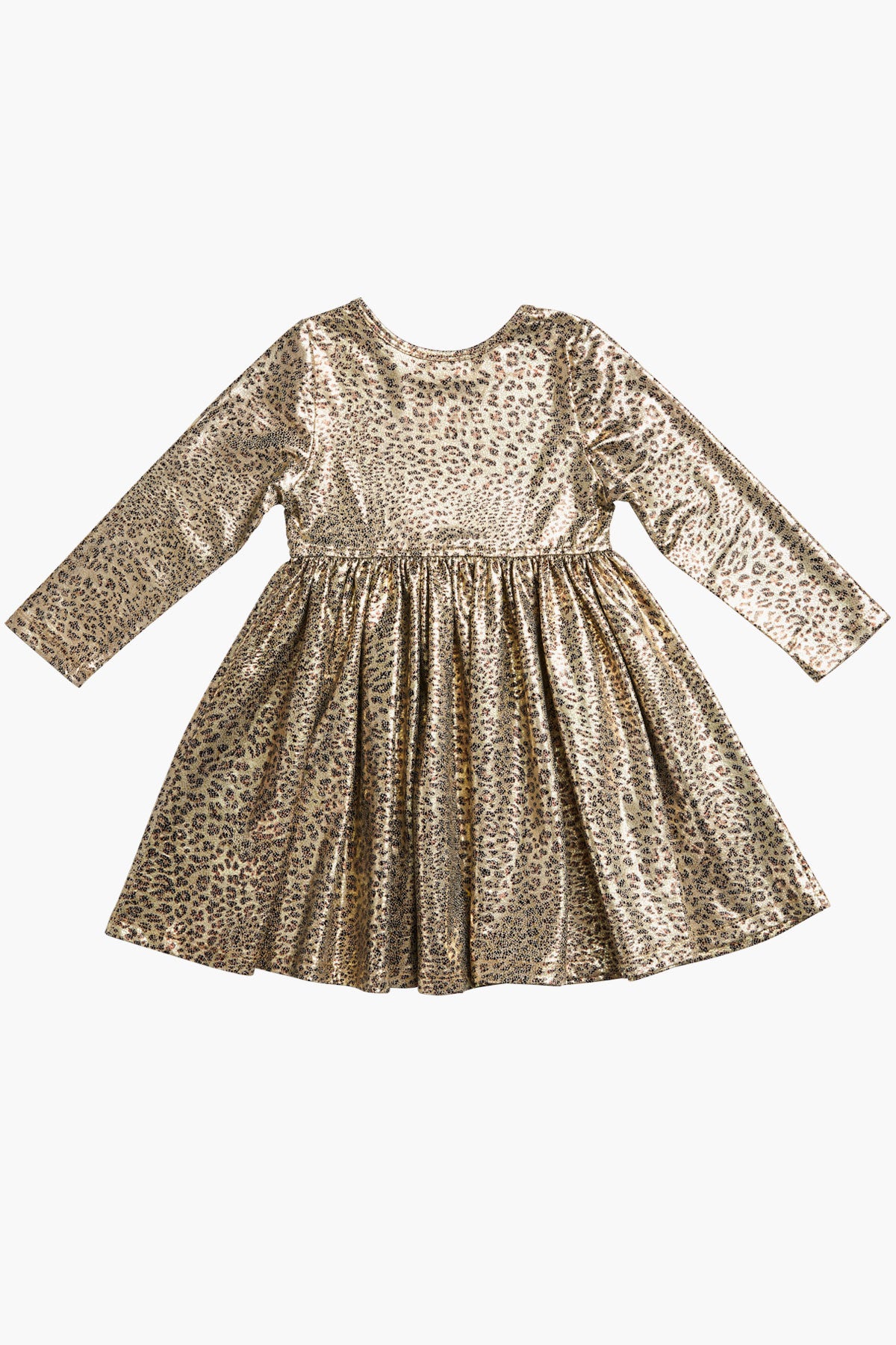 **Pink Chicken Liza Leopard Print Girls Dress - Size 12 - Cute & Stylish Outfit for Parties, School, and Playtime**