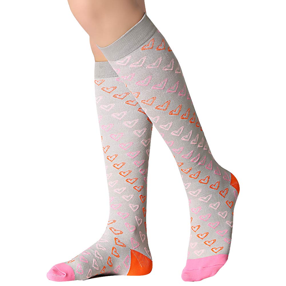 OVRUNS 15-20 mmHg Compression Socks for Women & Men - Medical Grade Support Stockings for Pregnancy, Nursing, Travel, Surgery Recovery & Varicose Vein Relief - Ideal for Long Flights, Hospital Shifts & Post-Surgery Healing