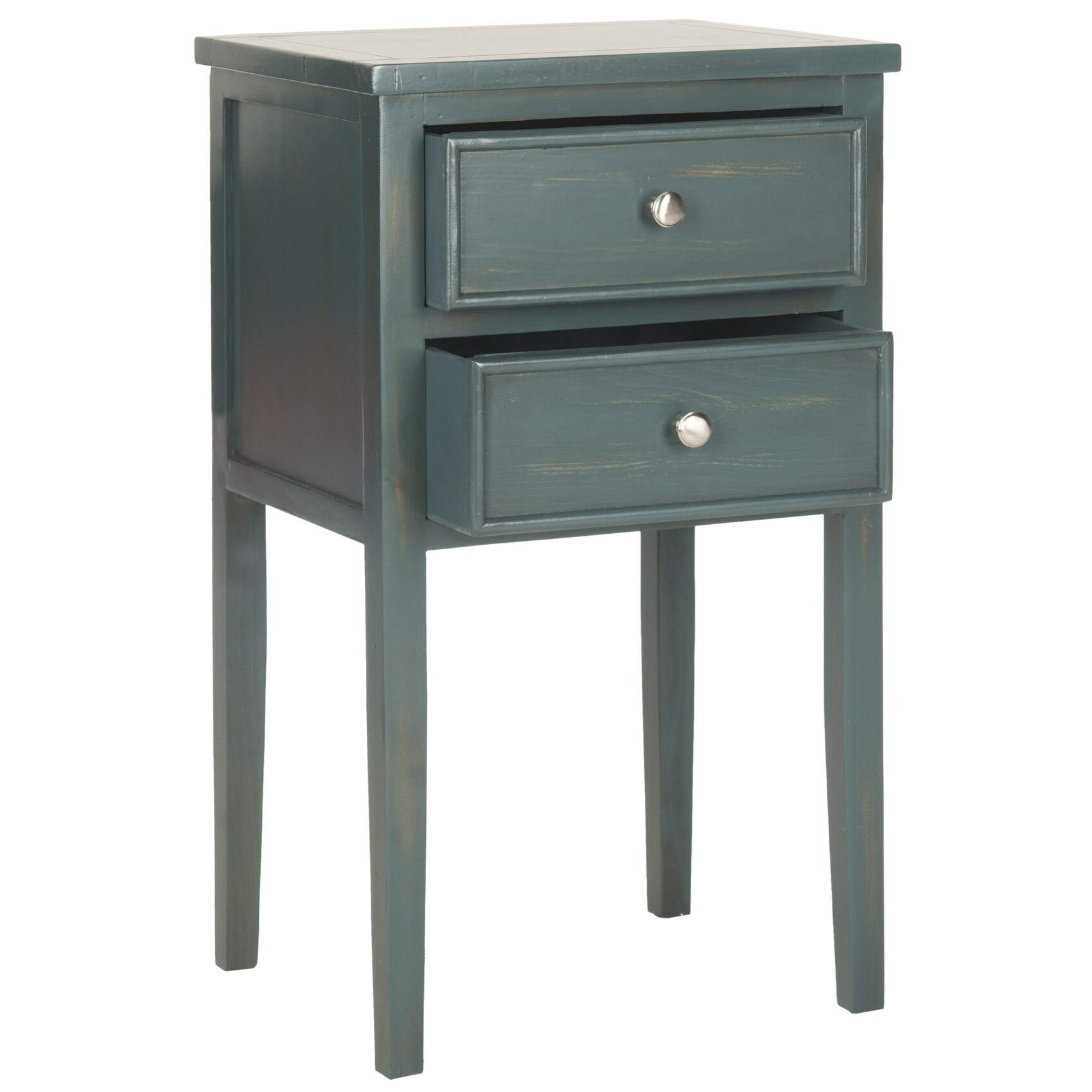 Dark Teal End Table - 16.9
