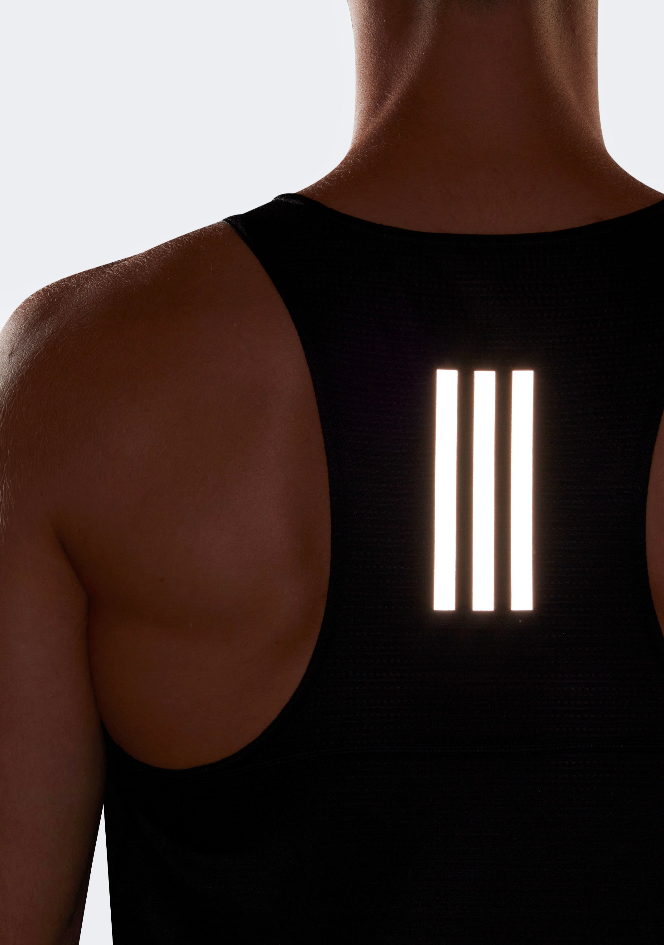 Adidas Men's Running Singlet - Lightweight Performance Workout Top for Jogging, Gym & Marathon Training | Moisture-Wicking & Breathable Fabric