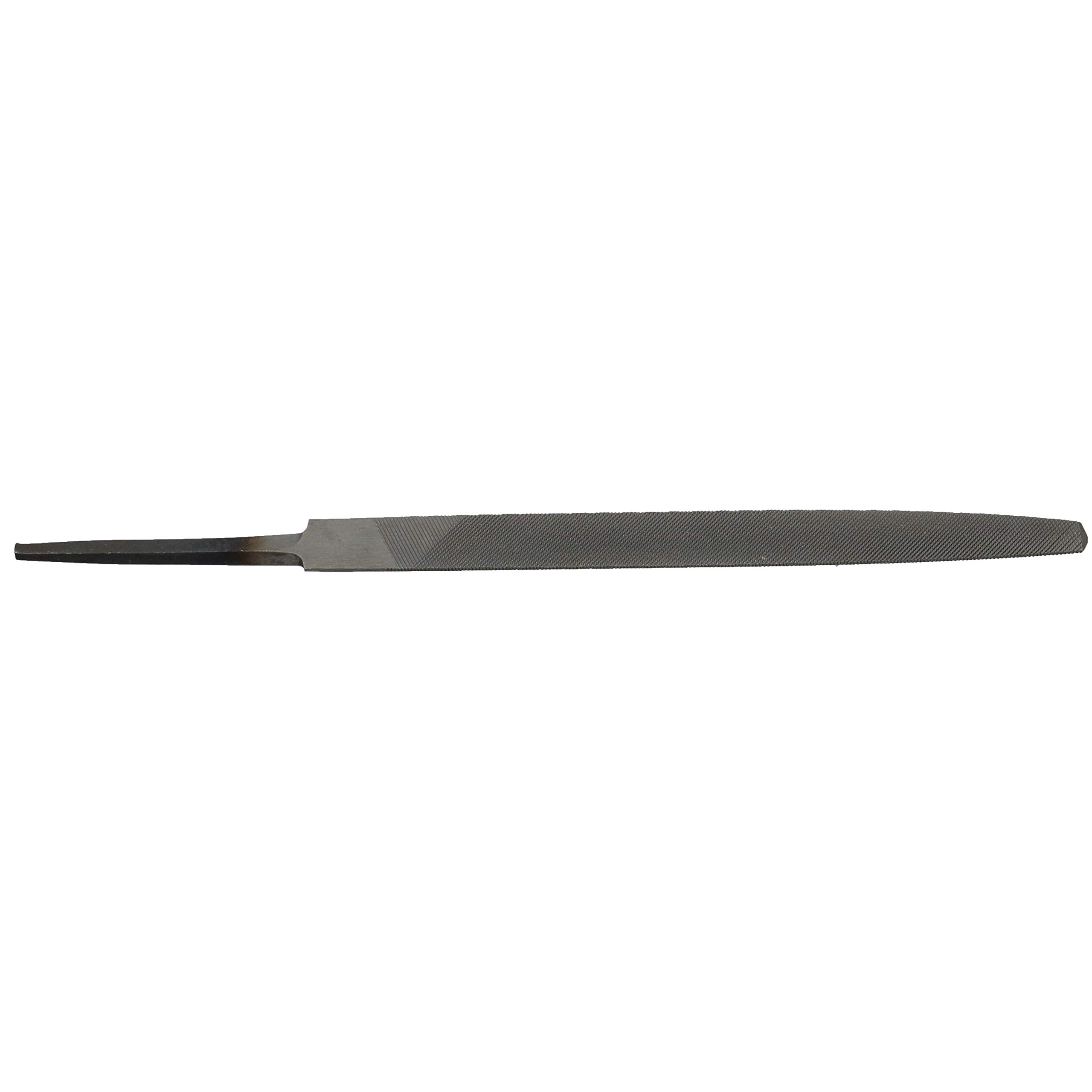 Drill America 10-Inch Three Square Smooth File - DIC Series for Metalworking, Woodworking & DIY Projects
