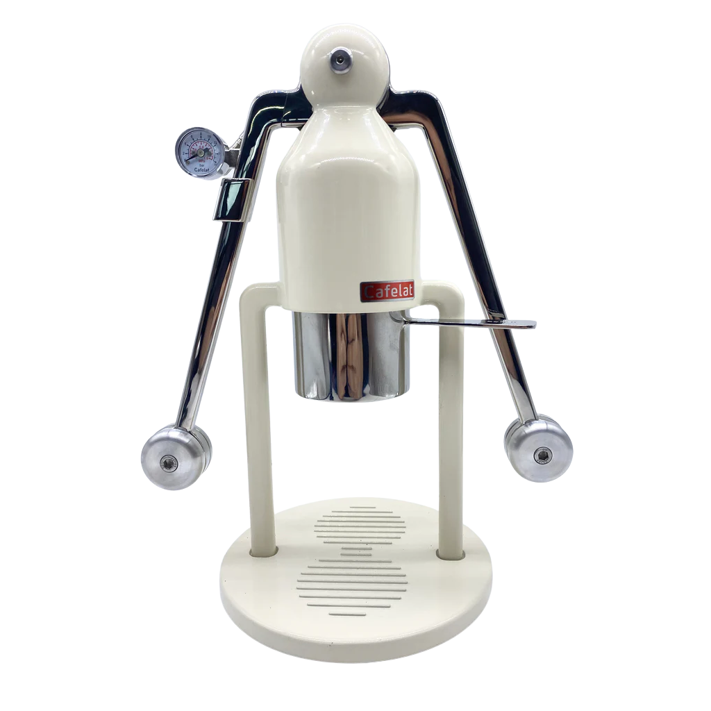 Cafelat Robot Hands Espresso Maker - Manual Lever Espresso Machine for Home Baristas | Perfect for Coffee Enthusiasts & Small Kitchens | Brew Cafe-Quality Espresso at Home