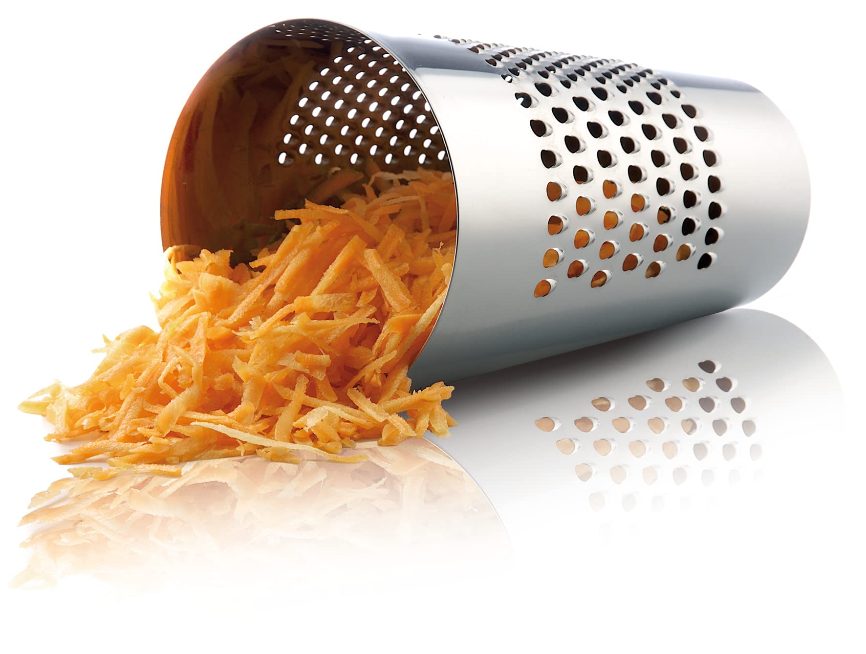 EVA SOLO Stainless Steel Grating Bowl - Dishwasher Safe Professional Cheese Grater for Parmesan, Vegetables & Ginger | Danish Design for Quality & Functionality | Perfect for Kitchen, Cooking & Food Prep