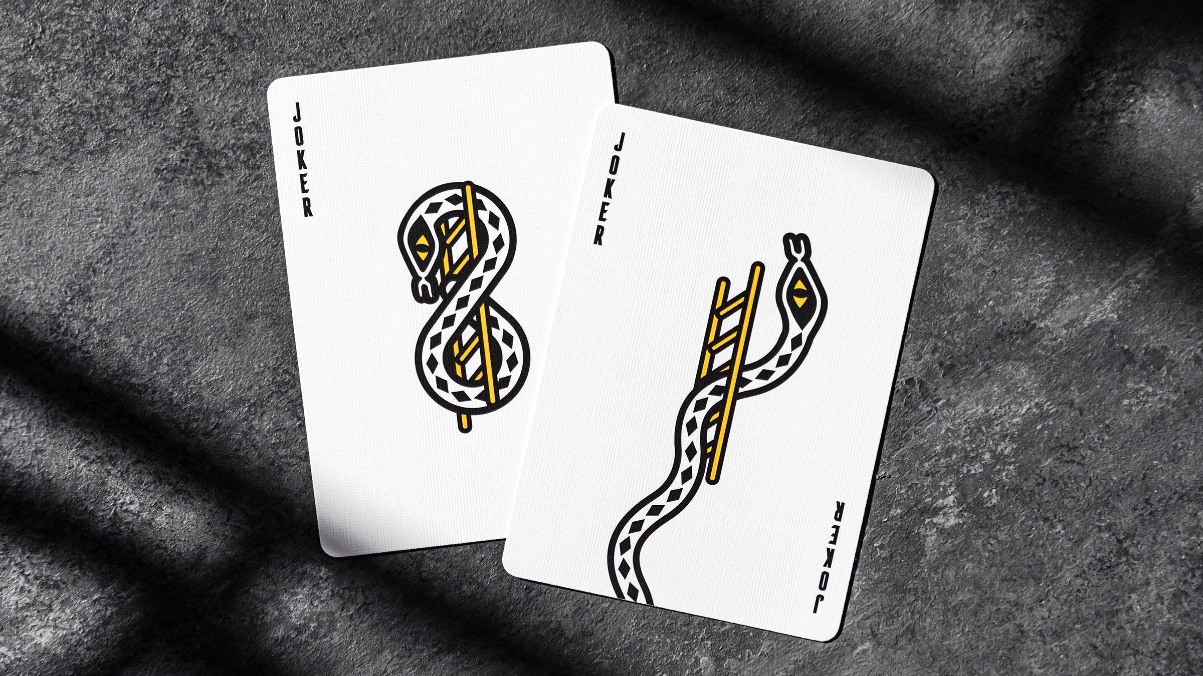 Snakes and Ladders Playing Cards - Classic Board Game for Family Fun, Kids' Educational Toy & Travel Entertainment | Perfect for Game Nights, Classroom Activities & Road Trips
