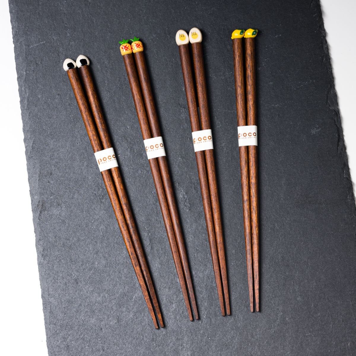 Handmade Wooden Chopsticks - Single Pair, 4 Styles - Perfect for Sushi, Ramen & Asian Cuisine Dining
