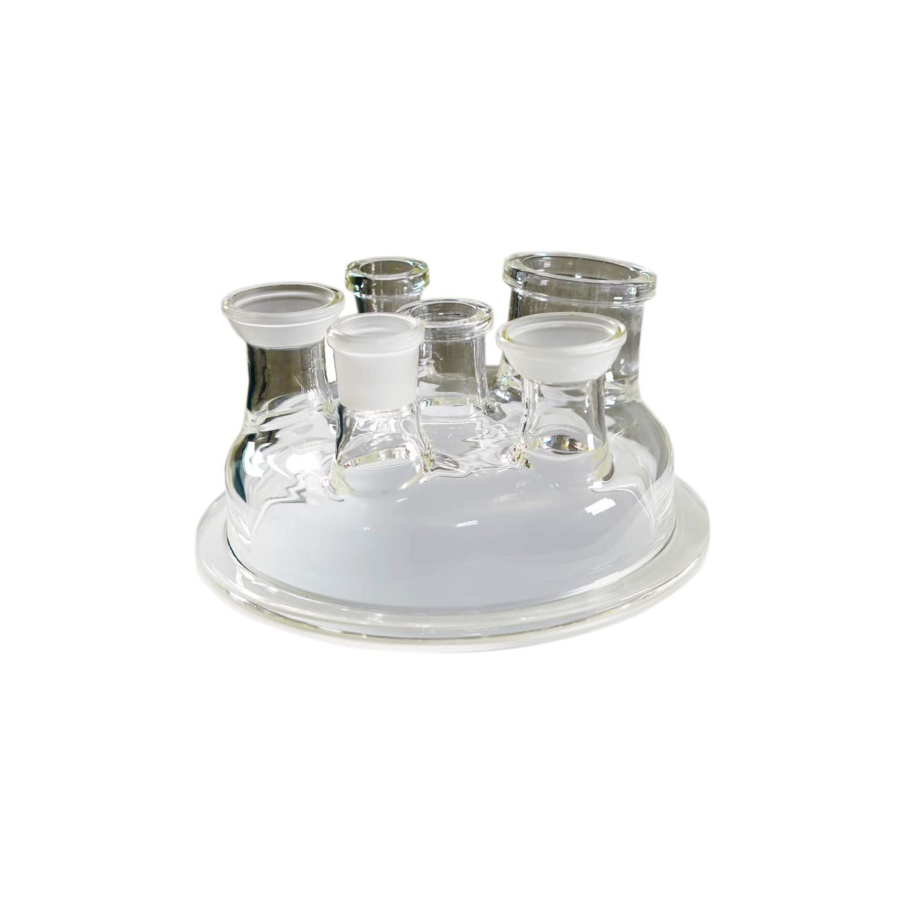 High-Quality Single Jacketed Glass Reactor Lids for Laboratory Use - USA Lab Equipment for Chemical Reactions & Distillation Processes