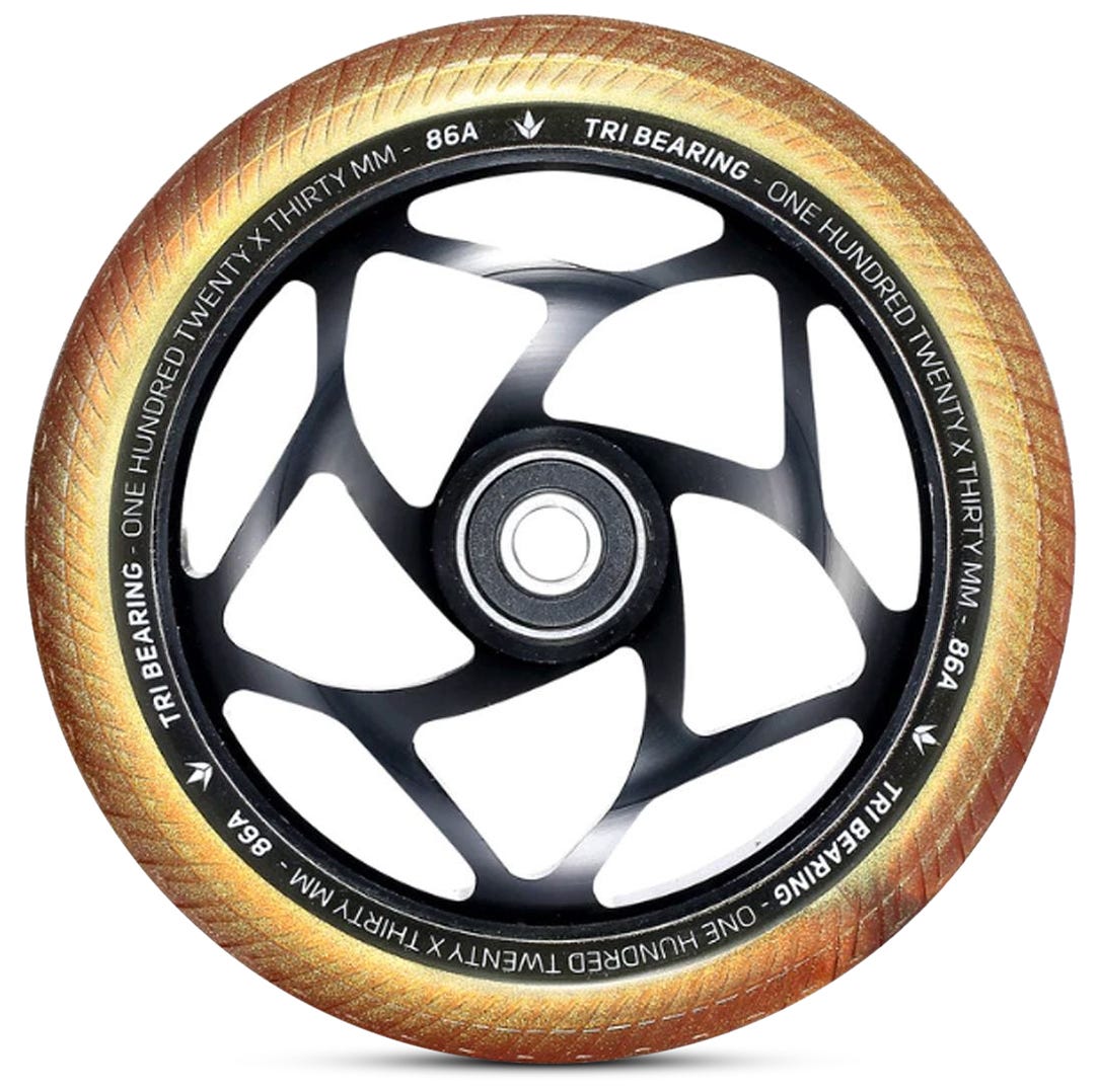 Envy Tri Bearing Wheels 30mm Wide - High Performance Skateboard Wheels for Smooth Riding & Tricks | Perfect for Street Skating, Park Riding & Cruising