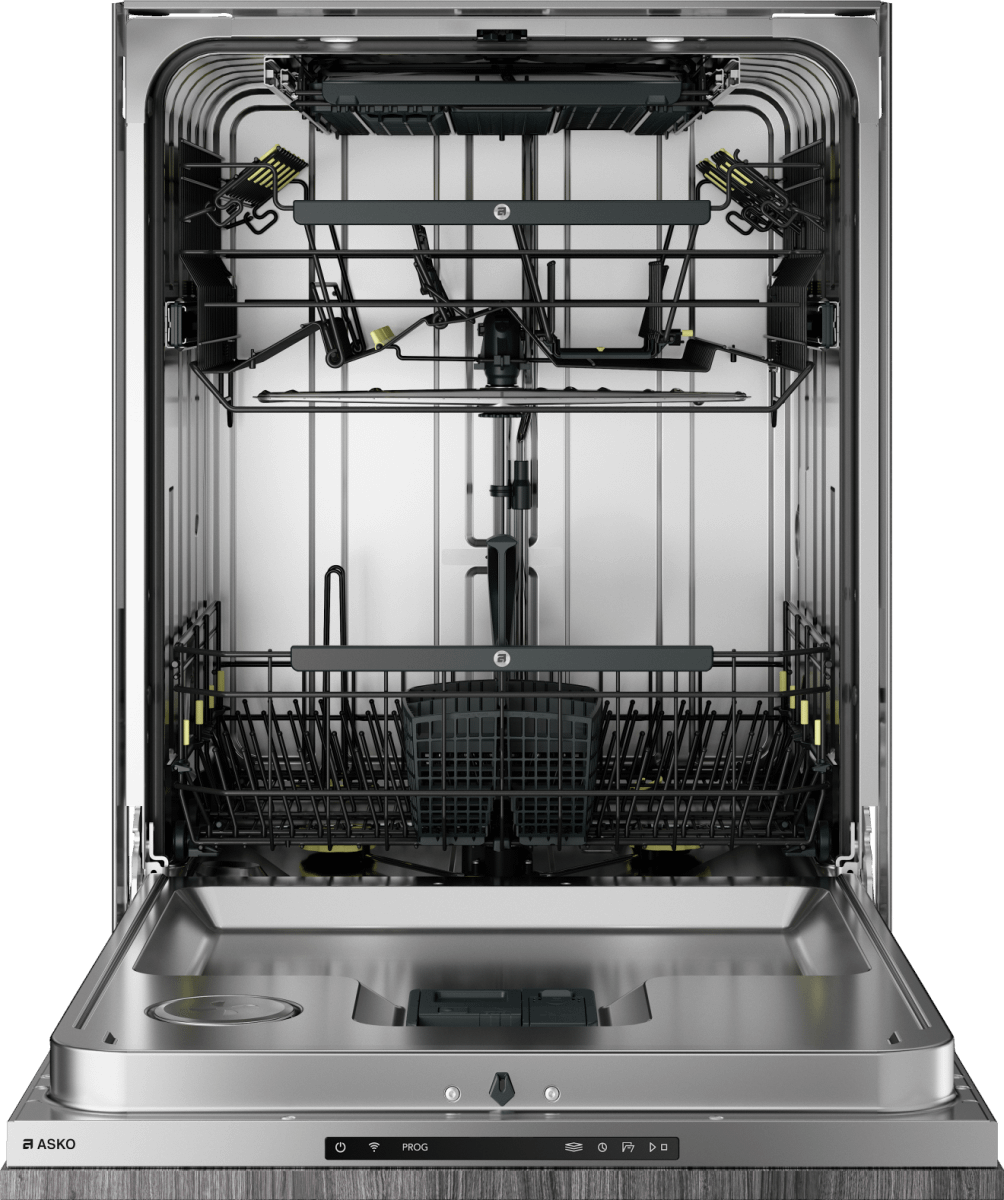 Asko DFI565XXL Built-In Dishwasher - 24 Inch Stainless Steel Energy Star Rated for Large Families & Entertaining
