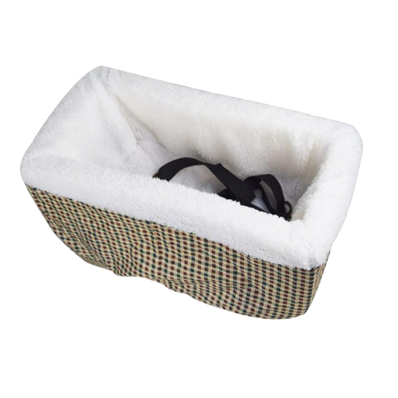 LYLA Soft Non-Slip Dog Car Carrier - Puppy Booster Seat & Travel Crate for Cars, House, and Armrest - Perfect for Road Trips, Vet Visits, and Home Comfort