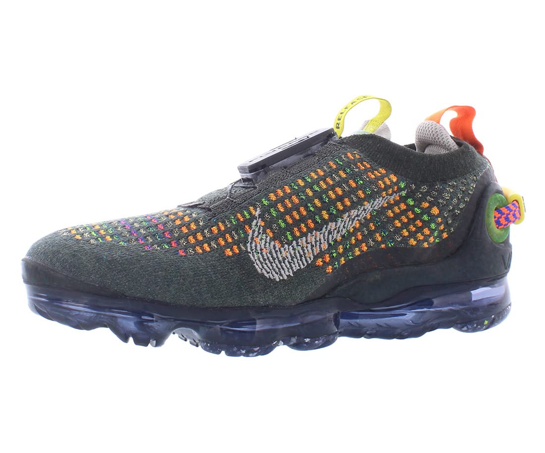 Nike Vapormax 2020 FK GS Newsprint Running Shoes - Grade School Size 4, Grey (CJ4069-006) | Lightweight & Comfortable for Kids' Sports & Daily Wear