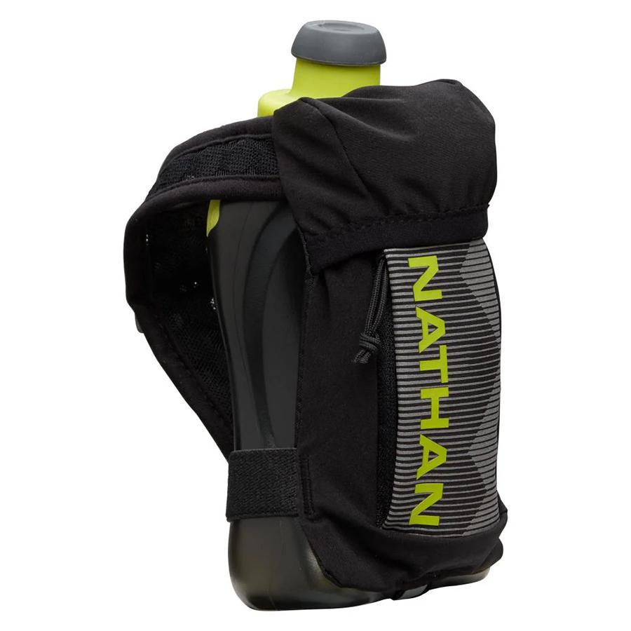 QuickSqueeze Plus 12oz Handheld Water Bottle - Leak Proof Portable Sports Drink Container for Gym, Hiking & Outdoor Activities