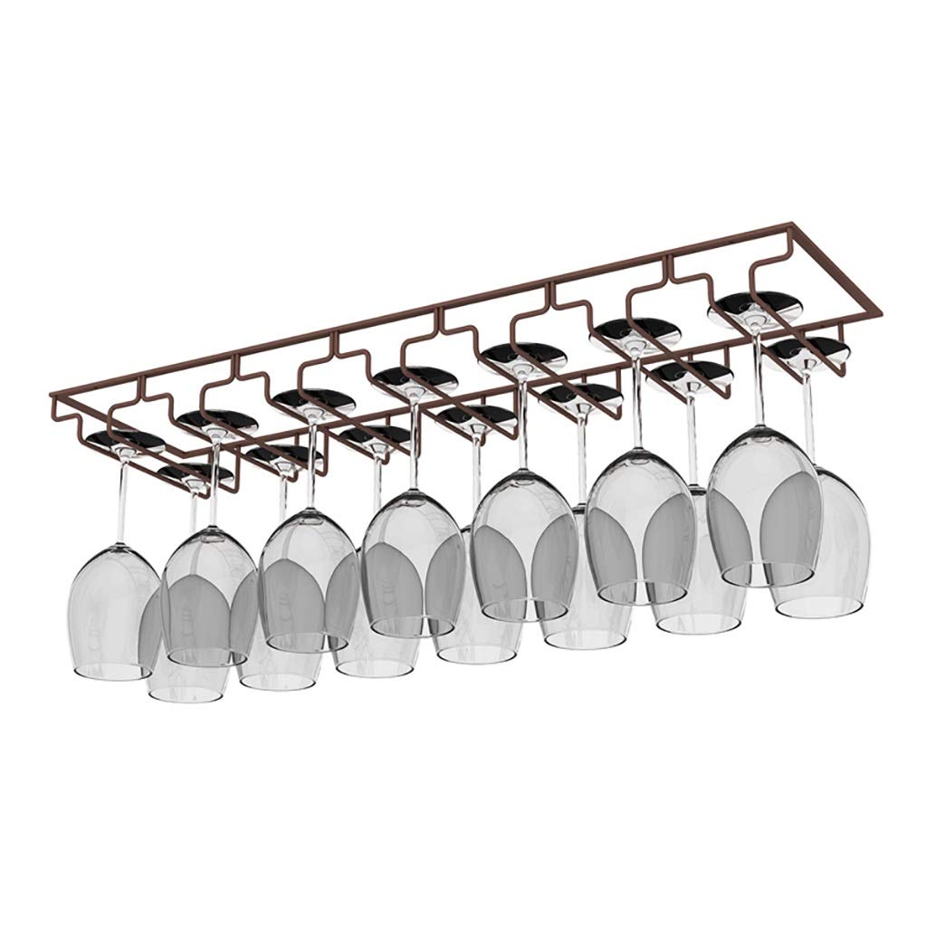Premium Wooden Wine Glass Rack - Hanging Wall Mount Holder for 14 Wine Glasses - Space Saving Upside Down Cup Storage - Perfect for Kitchen, Bar, Dining Room & Wine Cellar Organization (White, 71x22.56cm)