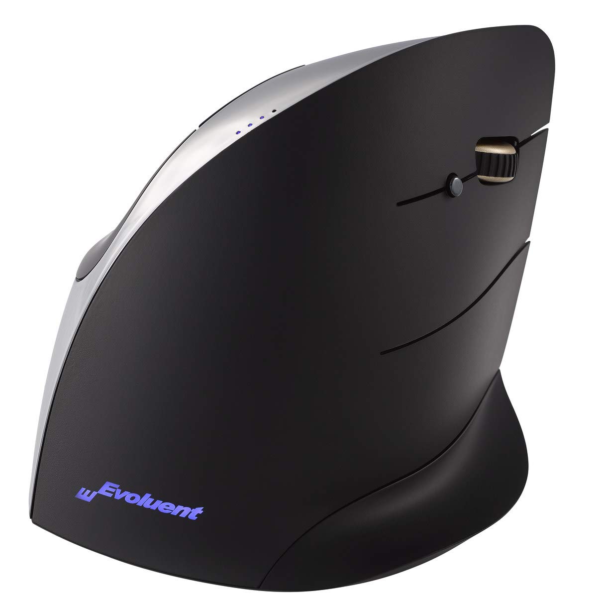 Evoluent VMCR VerticalMouse C - Right-Handed Ergonomic USB Wired Mouse (Regular Size) for Office Work, Computer Use & Pain Relief