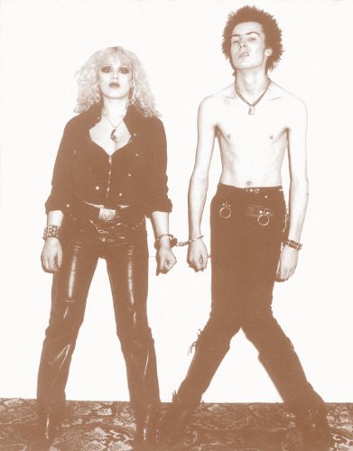 Sex Pistols Sid Vicious and Nancy Spungen Vintage 11x14 Sepia Poster - Punk Rock Wall Art for Music Room, Bar & Man Cave Decor