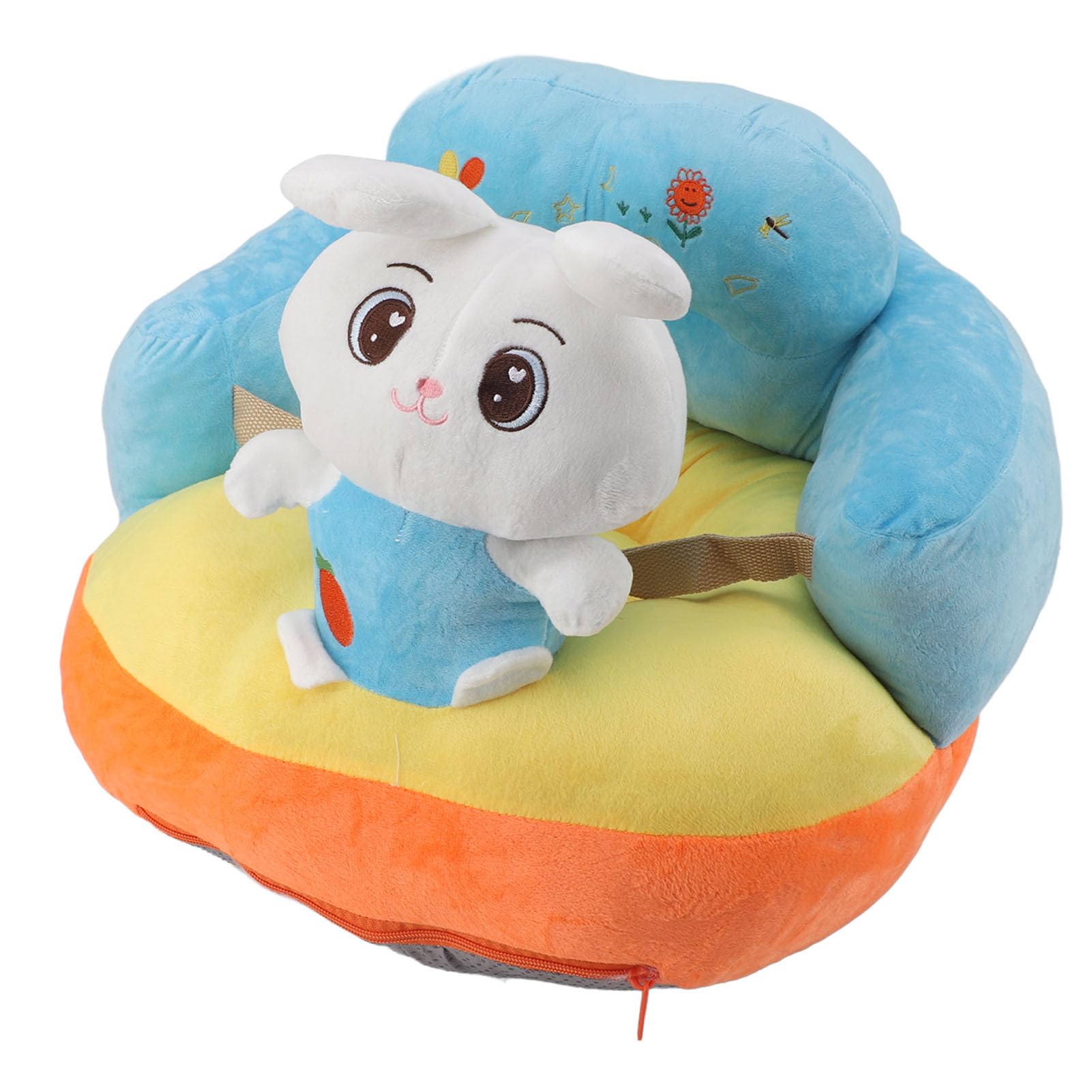 Baby Support Sofa for Infants - Soft Plush Sitting Chair with Stable Base for Girls & Boys - Perfect for Playtime, Learning to Sit, and Nursery Decor (#3)