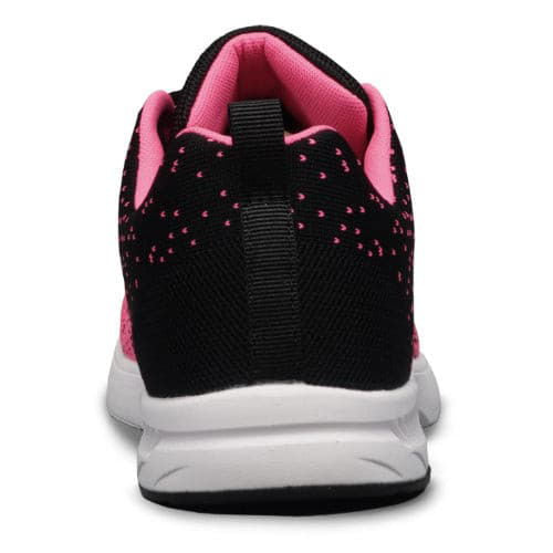 KR Strikeforce Flair Black/Pink Women's Bowling Shoes - Lightweight & Comfortable for League Play & Tournament Bowling