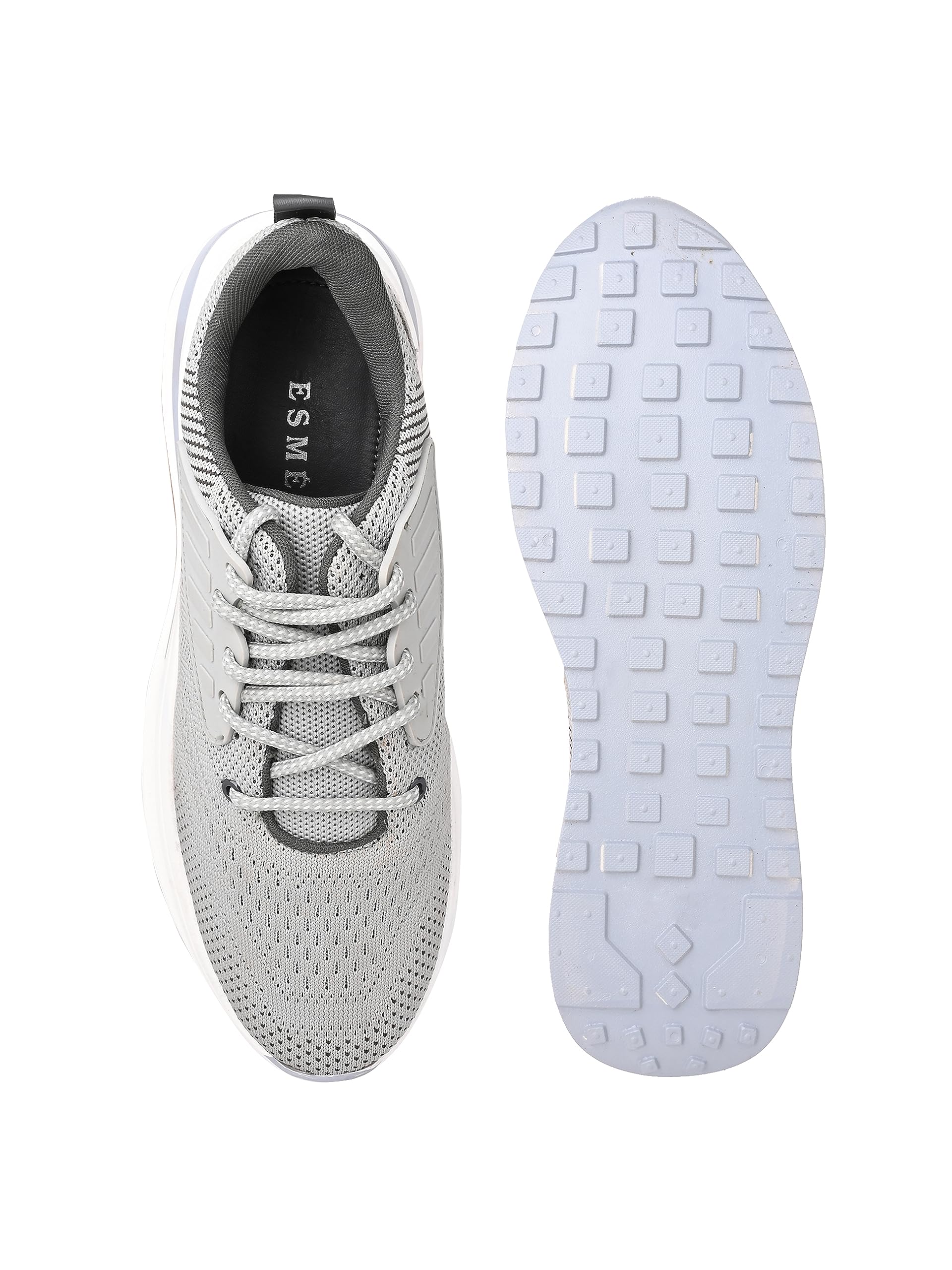 ESMEE Men's Navy Blue Walking Shoes - Lightweight Athletic Sneakers for Running, Jogging & Gym Workouts | Comfortable & Durable for Daily Use