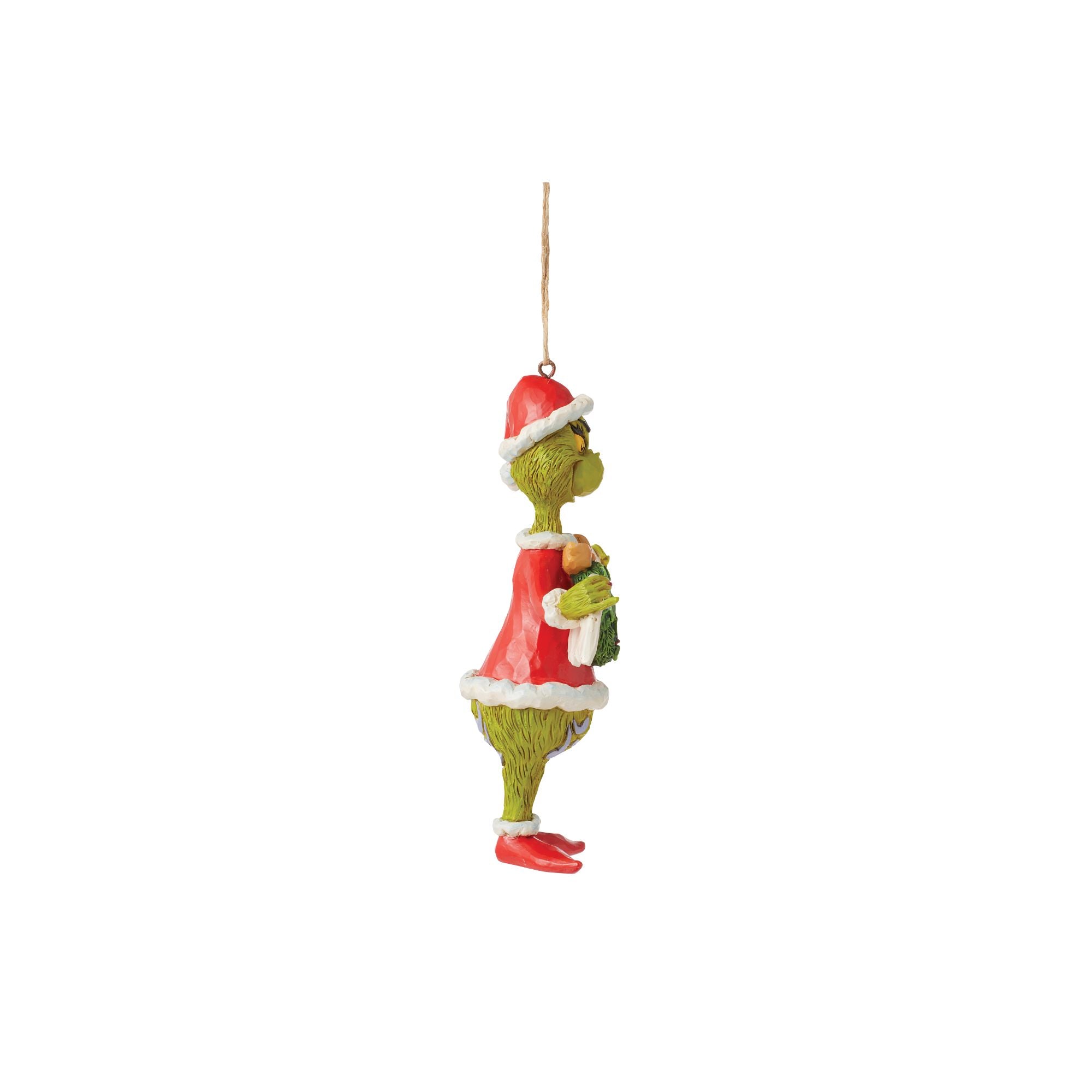 Grinch Holding Banner - Christmas Decoration for Home, Party & Holiday Decor - Perfect for Xmas Tree, Fireplace & Festive Displays