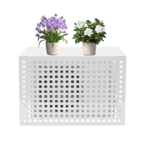 White/39.37 “L x 19.69 ”W/Round Hole