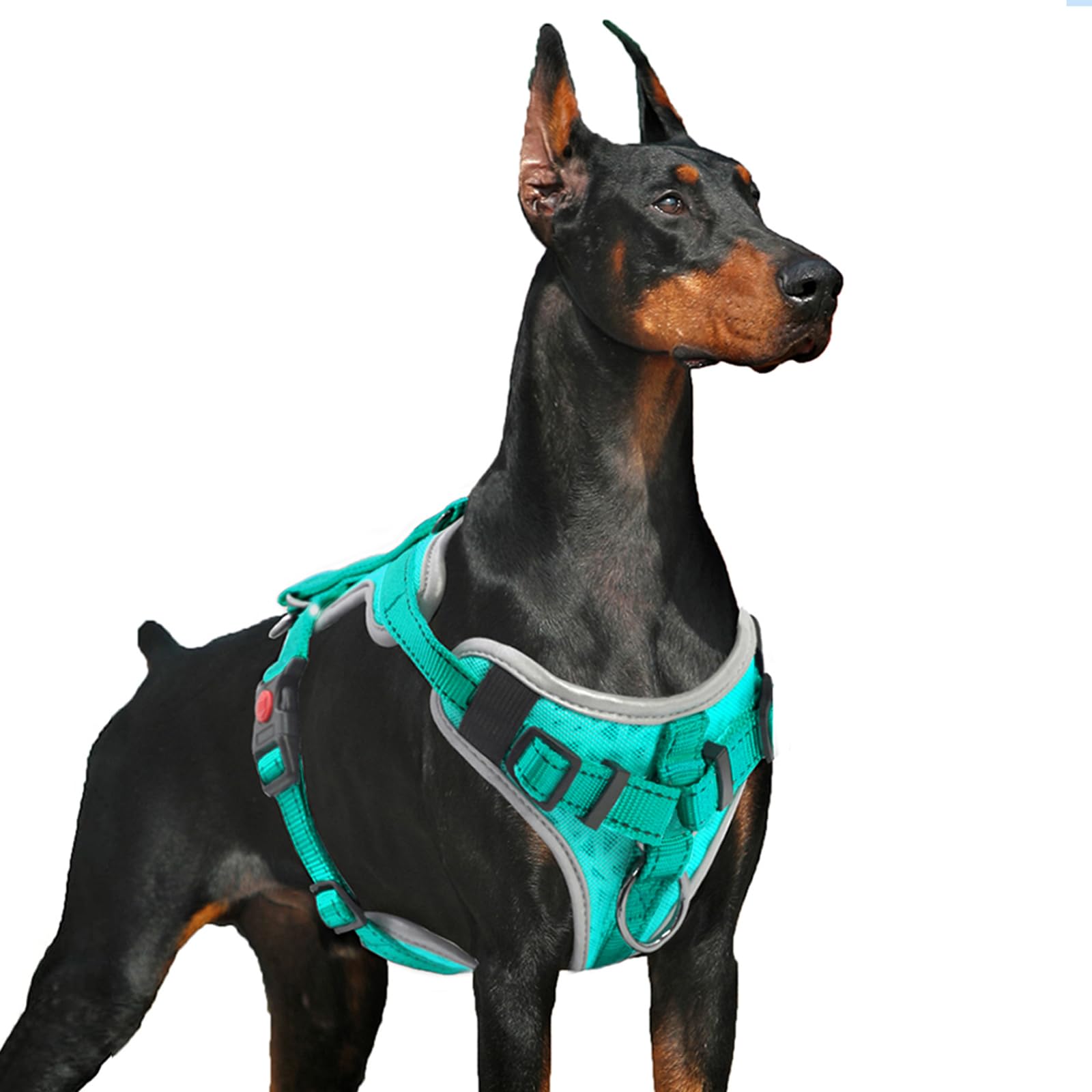No Pull Dog Harness - Adjustable Reflective Pet Vest with Control Handle for Small, Medium & Large Dogs | Heavy Duty Escape Proof Design for Walking, Training & Outdoor Adventures