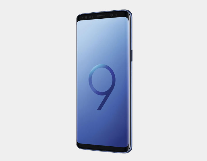 Samsung Galaxy S9 G960F 64GB GSM Unlocked Smartphone - 4GB RAM, Dual SIM, 12MP Camera, Blue | Perfect for Travel, Business & Streaming