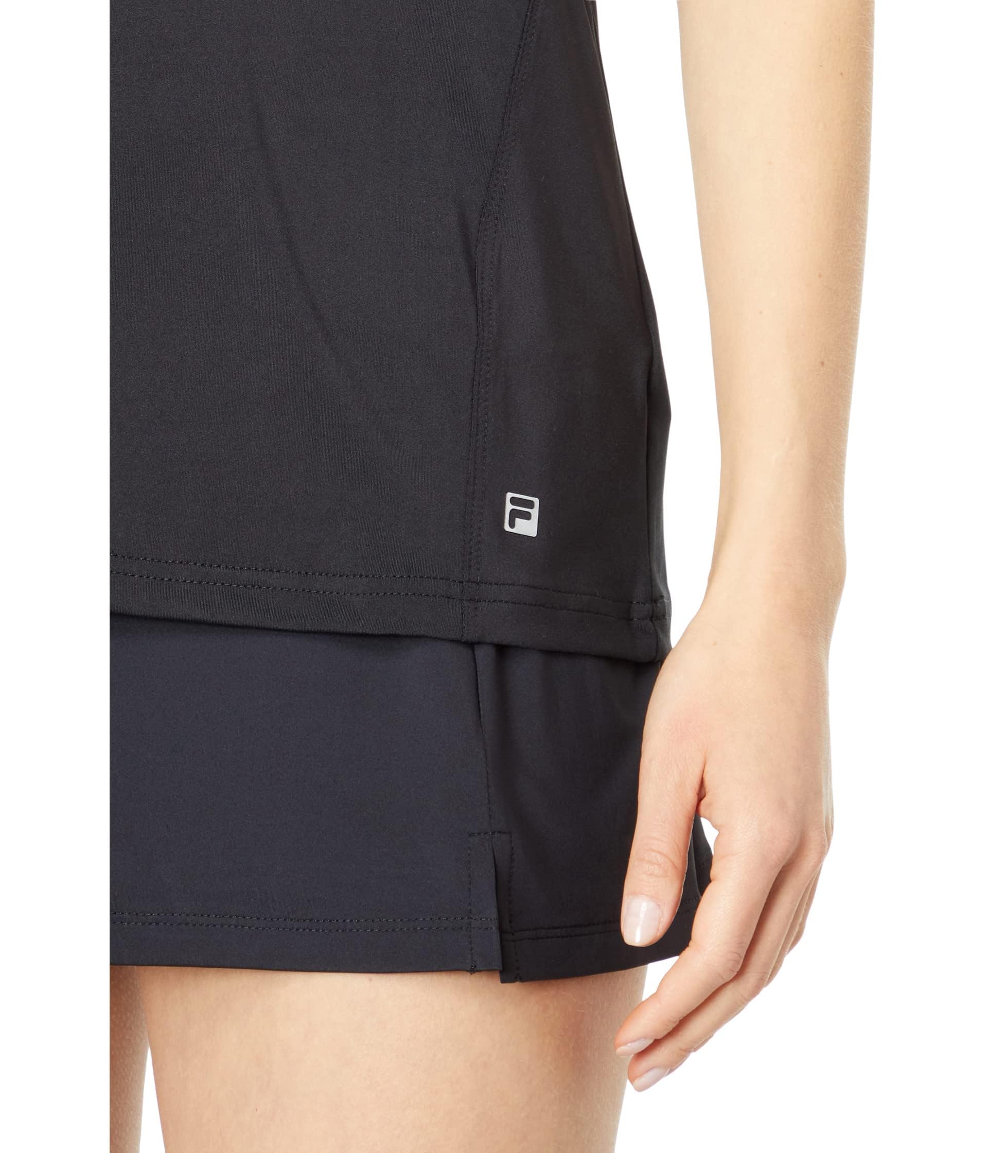Fila Essentials Full Coverage Tank Top for Women - Comfortable Stretchy Workout Shirt for Yoga, Running & Gym
