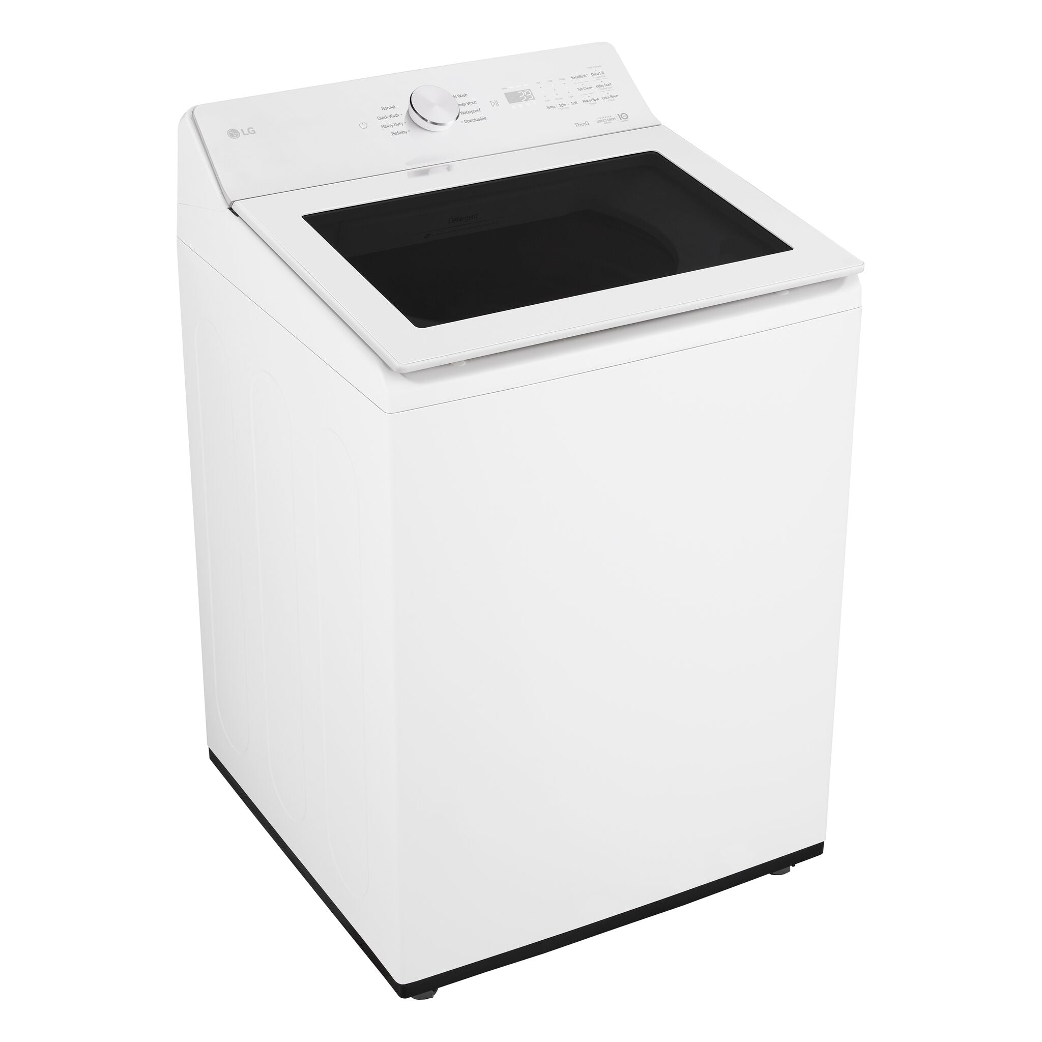LG WT8200CW 5.8 Cu. Ft Mega Capacity Smart Top Load Washer with AI Sensing - White | Energy Efficient Laundry Machine for Large Families & Bulk Washing