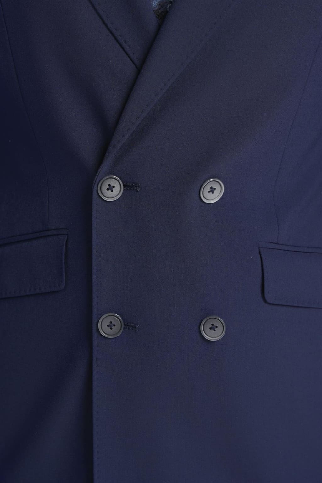 Premium Cavani Victorious Double Breasted Navy Blazer for Men - Formal Business Suit Jacket for Office, Weddings & Special Events