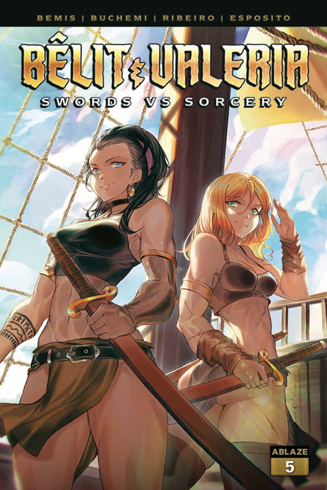 Belit & Valeria #5 Cover B Usanekorin (Mature) - Fantasy Comic Book for Adult Collectors | Perfect for Comic Conventions & Home Display