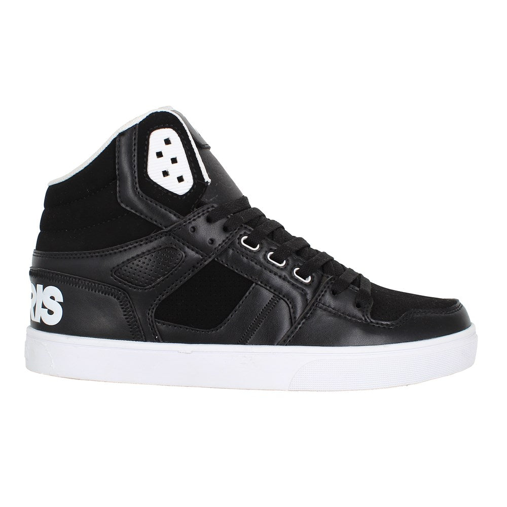 Osiris Clone Sneakers - Black/Black/White Men's Skate Shoes for Streetwear & Casual Wear | Perfect for Skating, Urban Fashion & Everyday Comfort