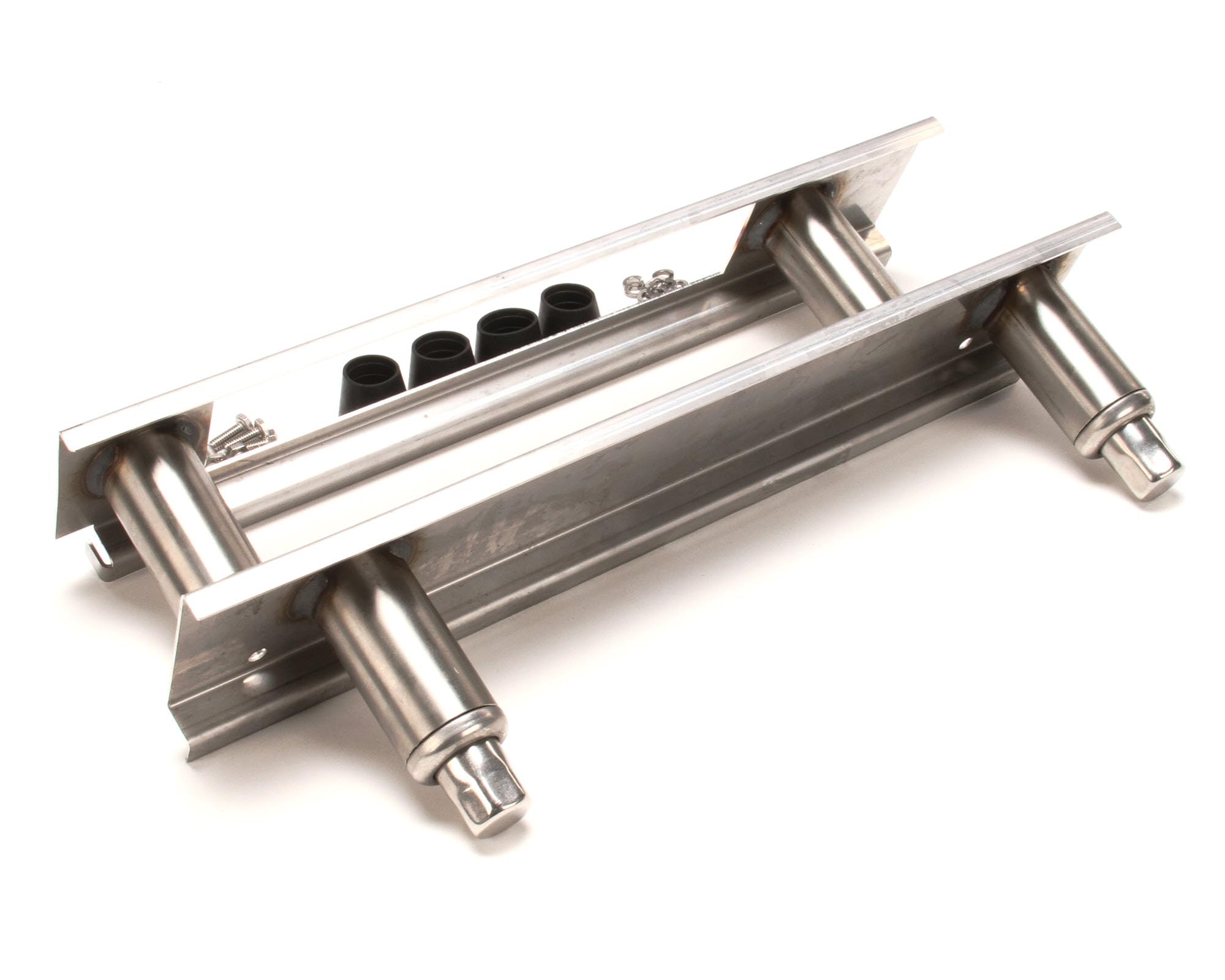 AT1A-3030-1 Steamer Leg Kit Replacement Parts for Commercial Steamers - Durable Stainless Steel Support Legs for Restaurant & Food Service Equipment