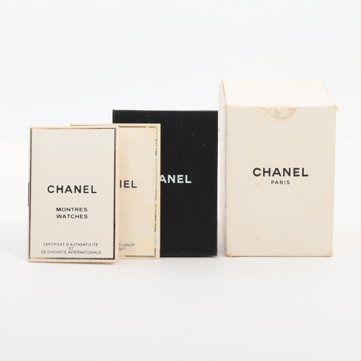 Chanel Première M Black Gold Luxury Watch for Women - Elegant Quartz Dress Watch with Leather Strap - Perfect for Business, Parties & Special Occasions