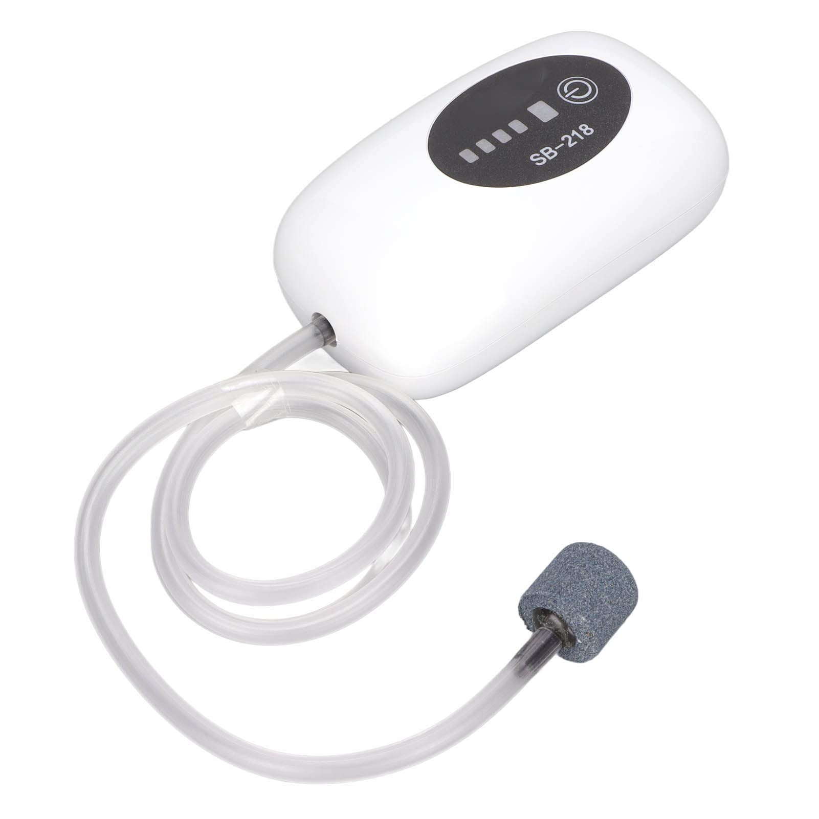 Rechargeable Aquarium Air Pump - Dual Mode Portable Fish Tank Oxygen Pump with Shock Absorption & Energy Saving - Perfect for Indoor Aquariums, Fish Tanks, and Home Decoration
