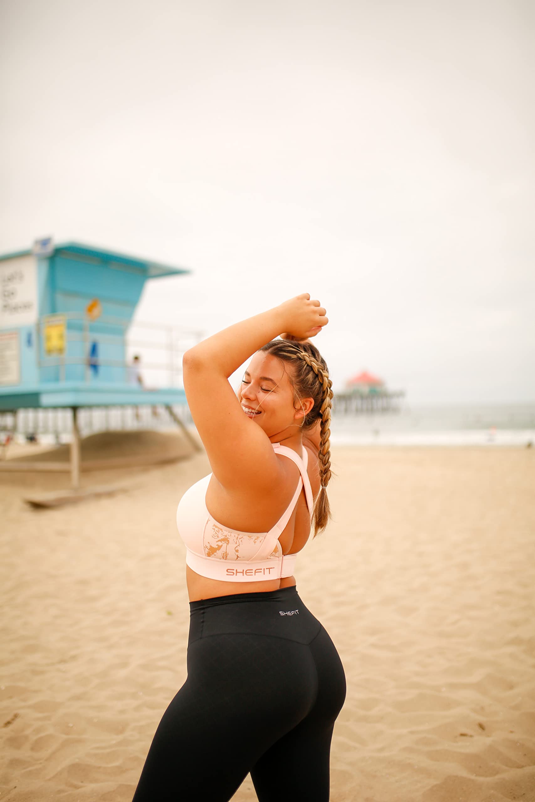 SHEFIT Flex Sports Bra for Women - Medium Impact Workout Bra for Running, Yoga & Gym - Adjustable Support & Comfort for Active Lifestyles