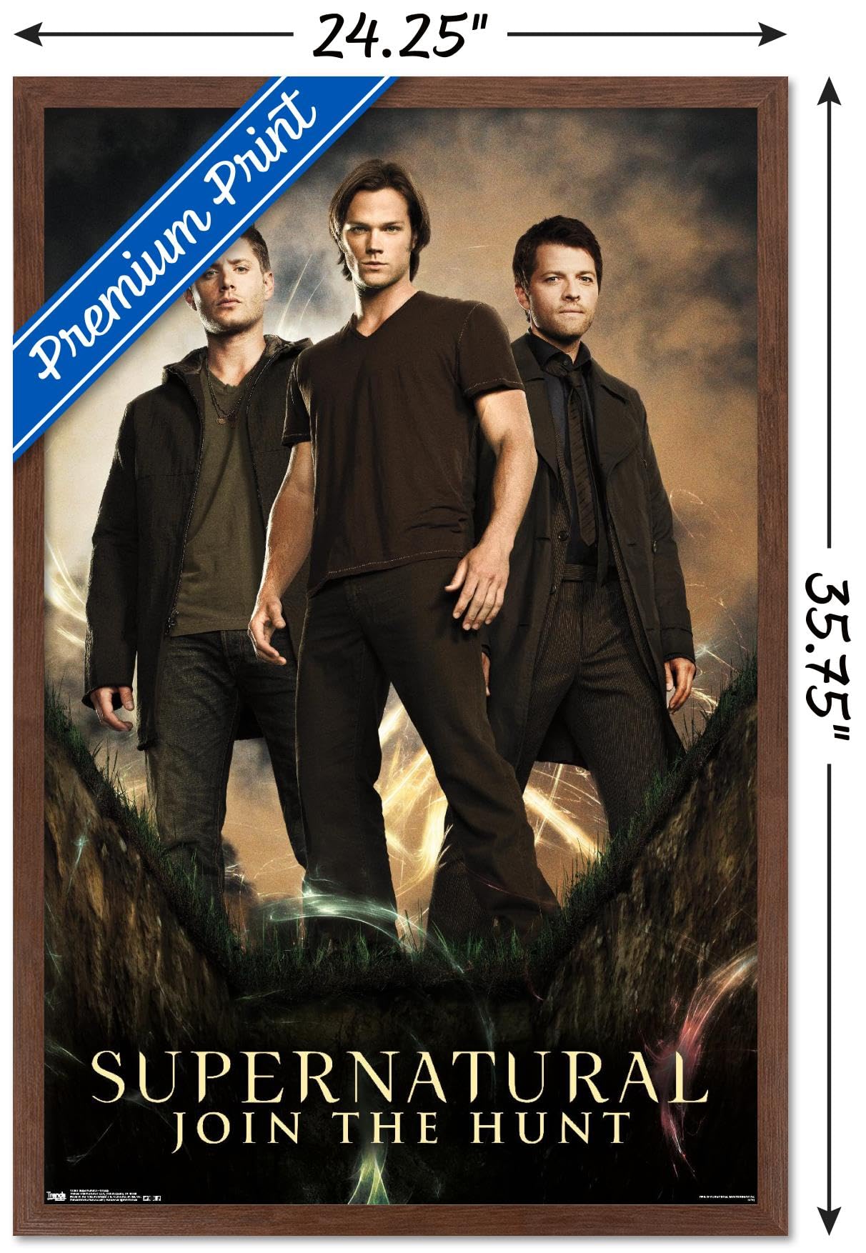Supernatural TV Show Group Wall Poster - 22.375