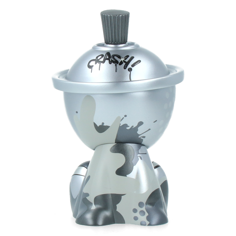 East Coast Legends Crash One 5oz Canbot Silver - Premium Collectible Beer Can for Home Bar Decor, Man Cave Display & Gift for Beer Enthusiasts
