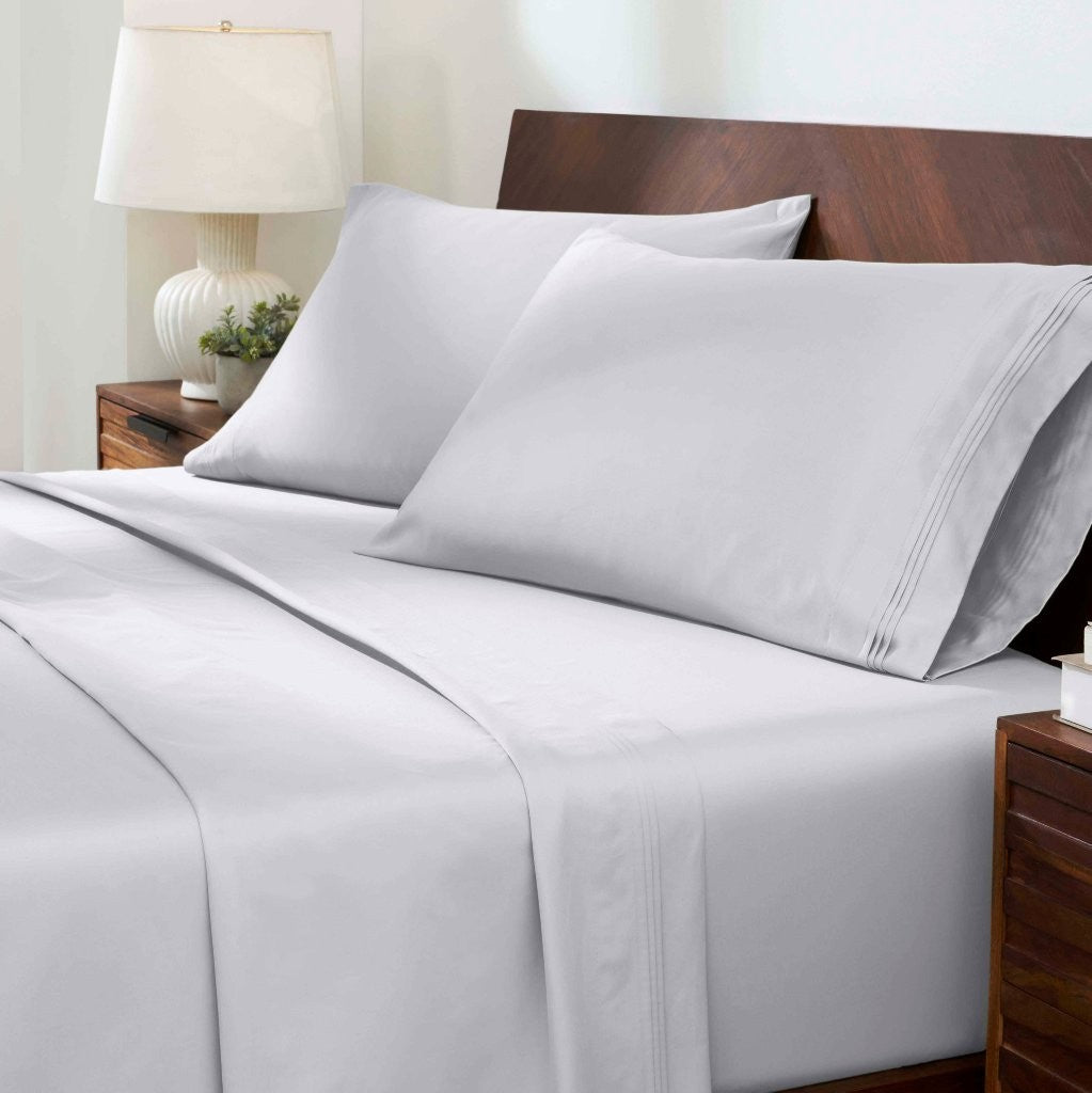 Premium 1000 Thread Count Egyptian Cotton Sheet Set - Eco-Friendly, Breathable & Hypoallergenic - Perfect for Luxury Bedrooms & Hot Sleepers