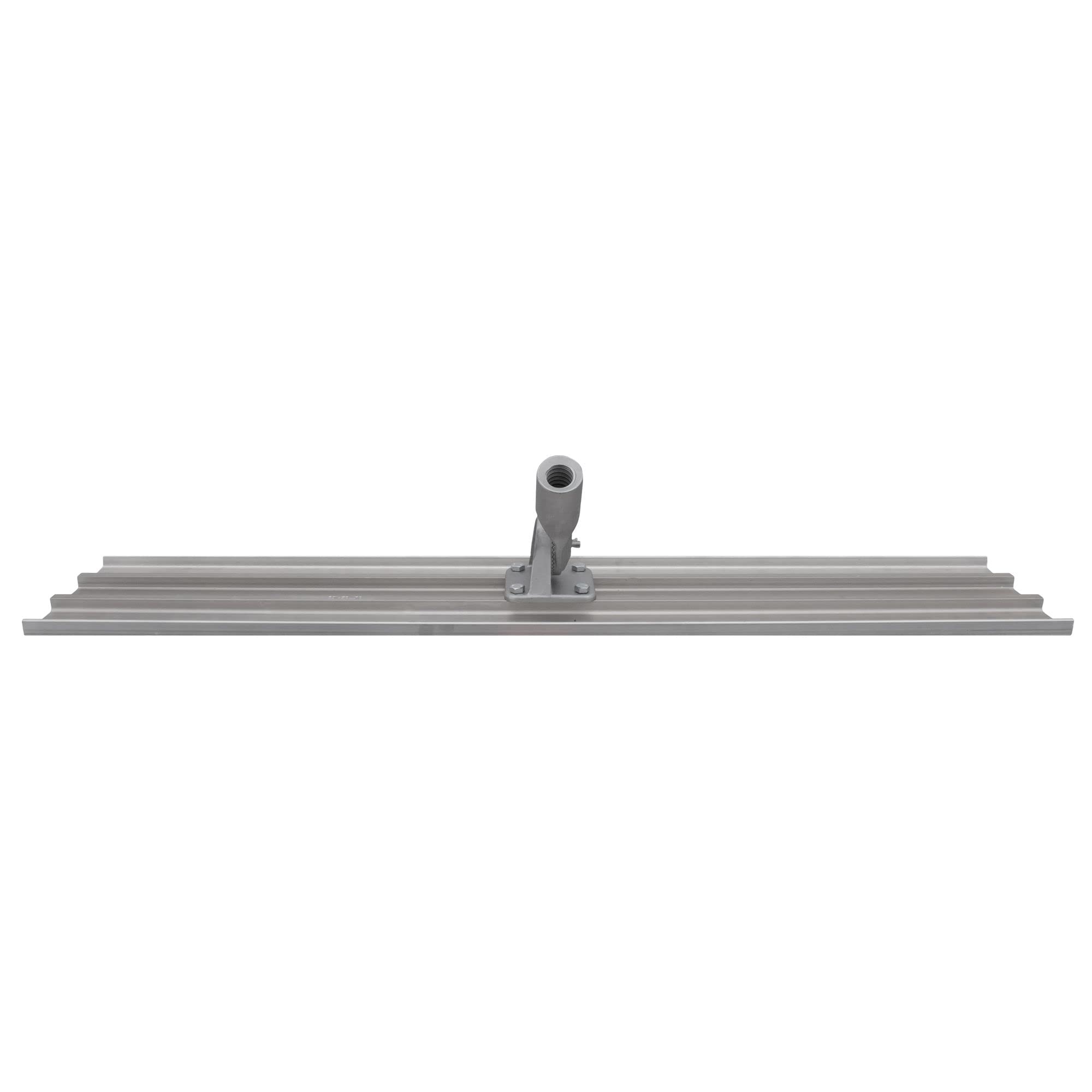 QLT By MARSHALLTOWN 48 Inch Magnesium Concrete Bull Float with Bracket - Extruded Magnesium Alloy Blade for Smooth Finishing - Square End Design - Made in USA - MB48 - Perfect for Concrete Leveling and Surface Smoothing in Construction Projects